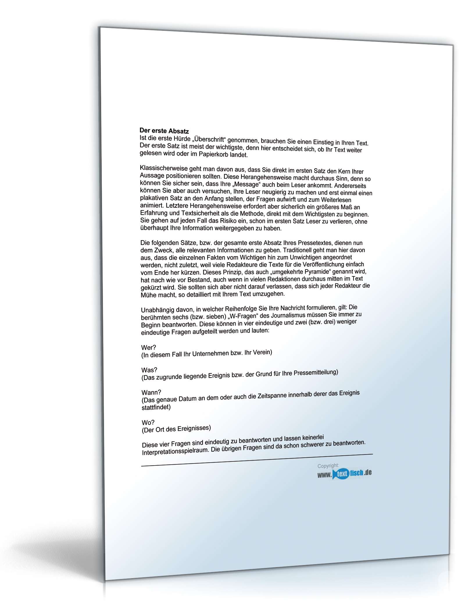 Pressemitteilung über die Ergebnisse einer Kooperation PDF. Seite: 6