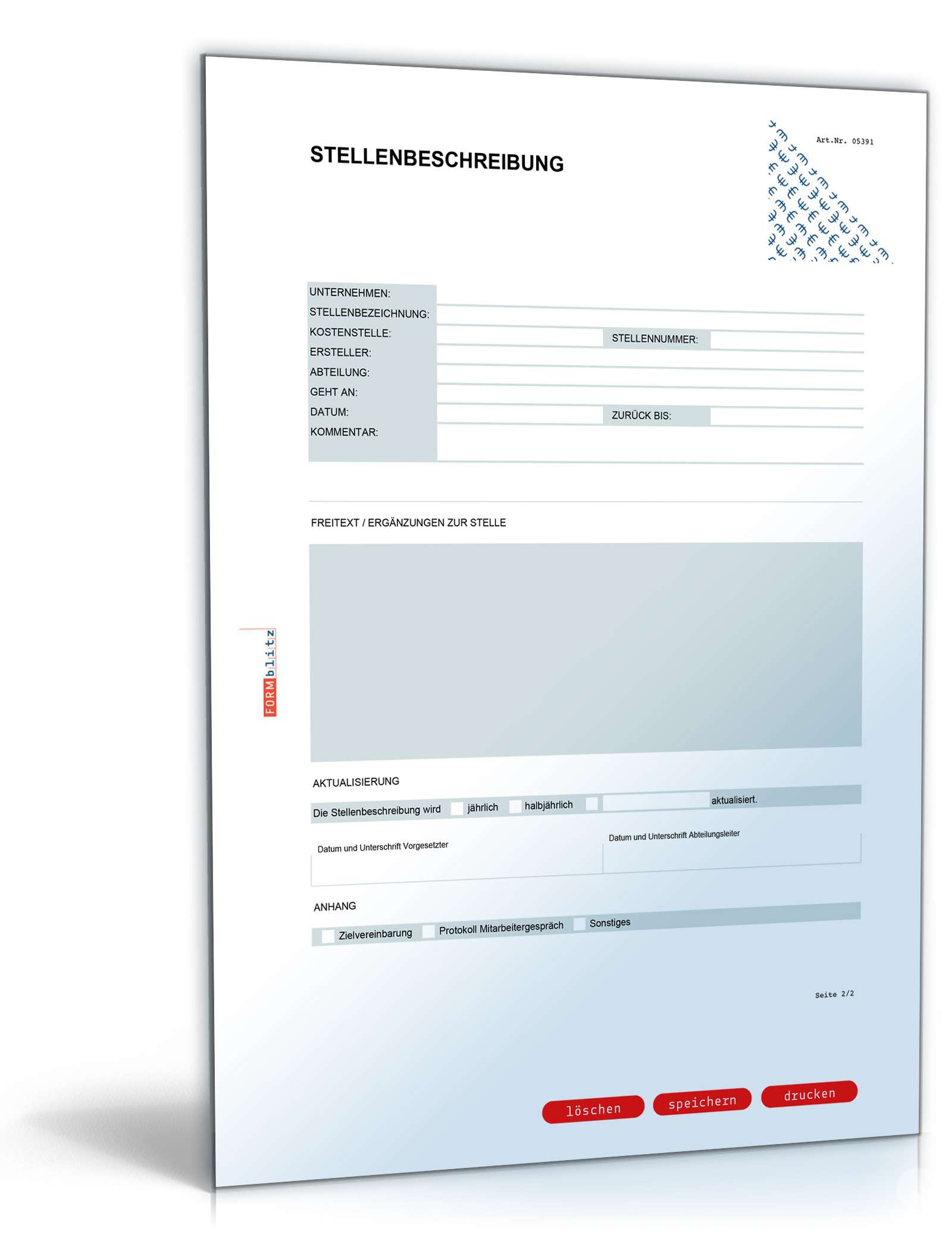 Stellenbeschreibung PDF. Seite: 2