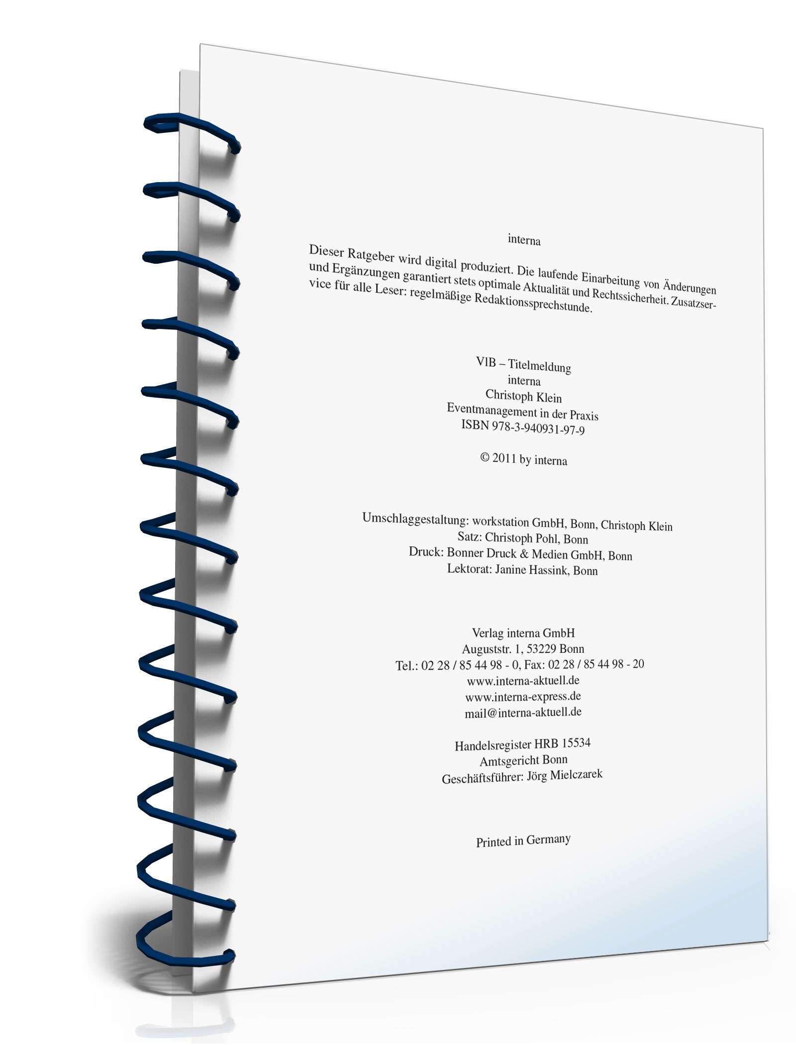 Ratgeber Eventmanagement Praxis PDF. Seite: 3