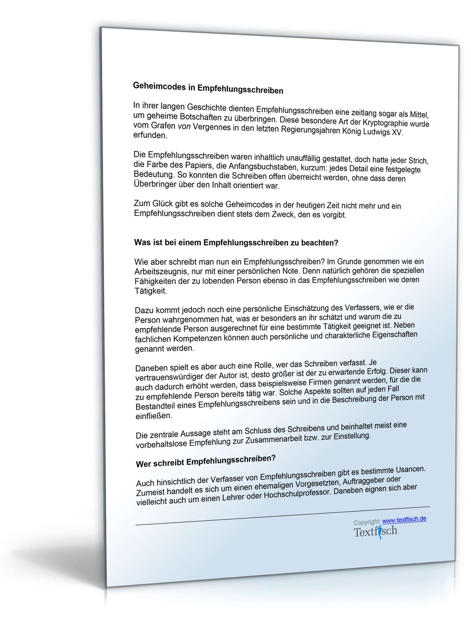 Empfehlung eines Studenten für ein Praktikum Word. Seite: 4