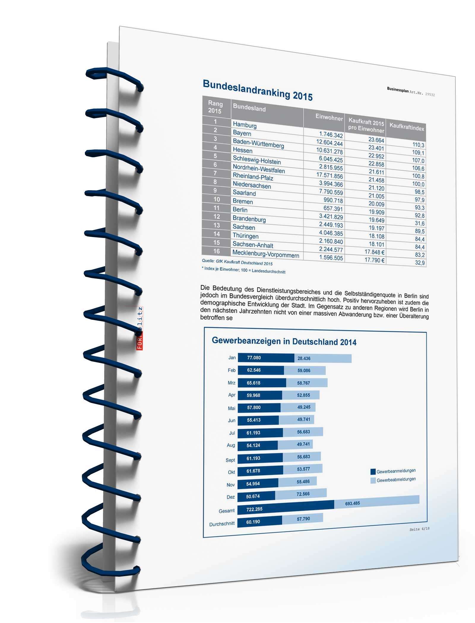 Businessplan Malerbetrieb Excel. Seite: 9