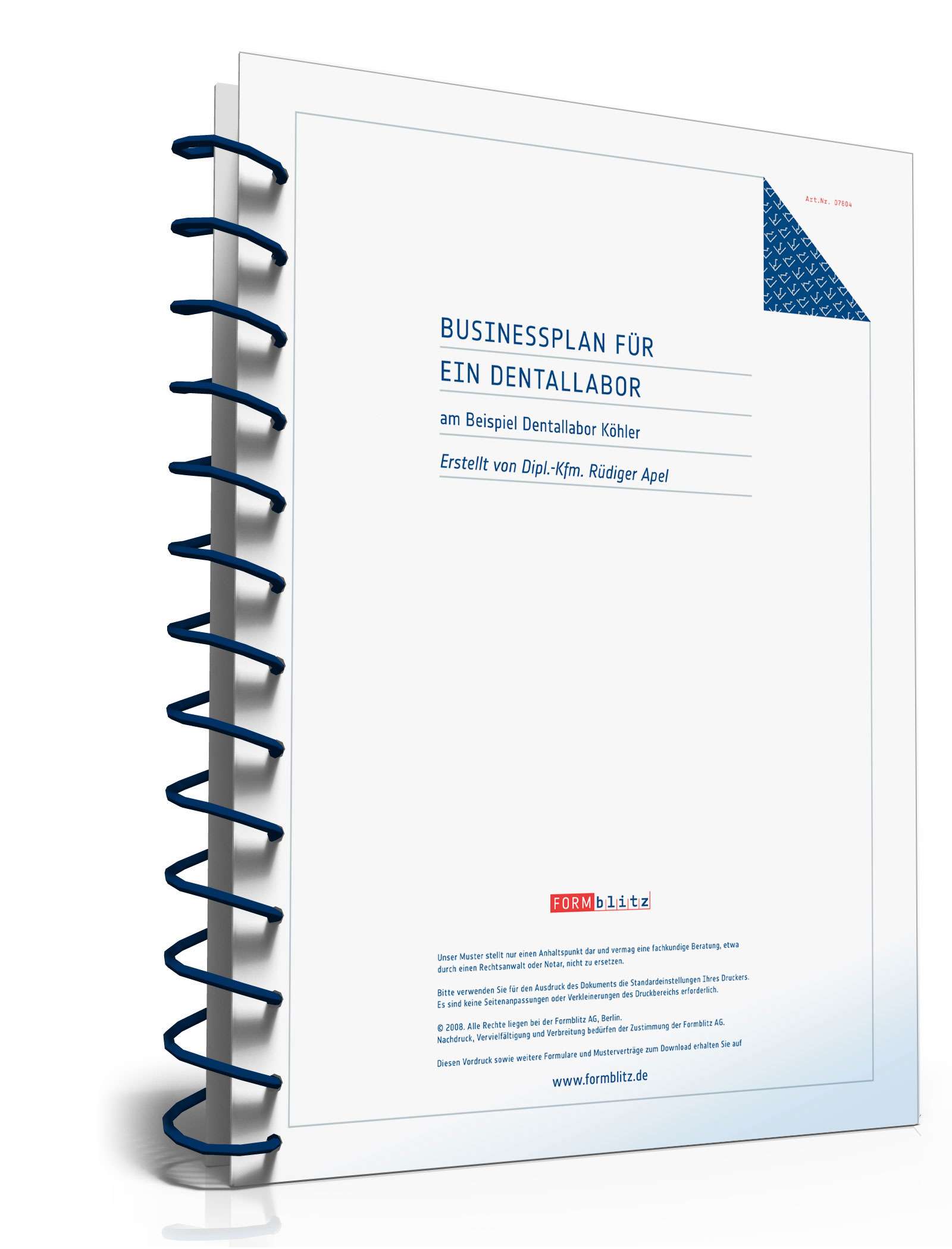 Businessplan Dentallabor Excel. Seite: 17