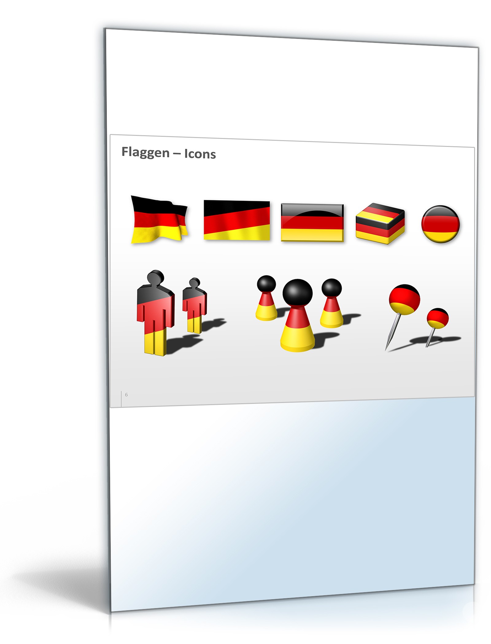 PowerPoint Präsentation Bundesländer Excel. Seite: 6