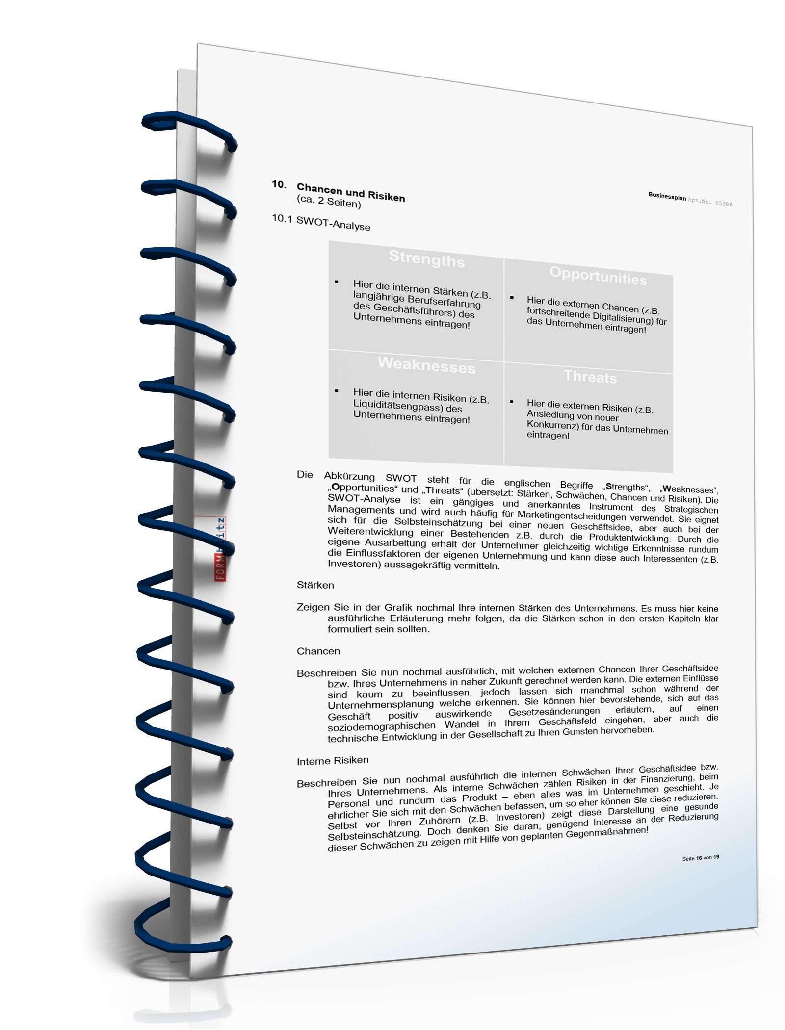 Businessplan E-Commerce Excel. Seite: 14