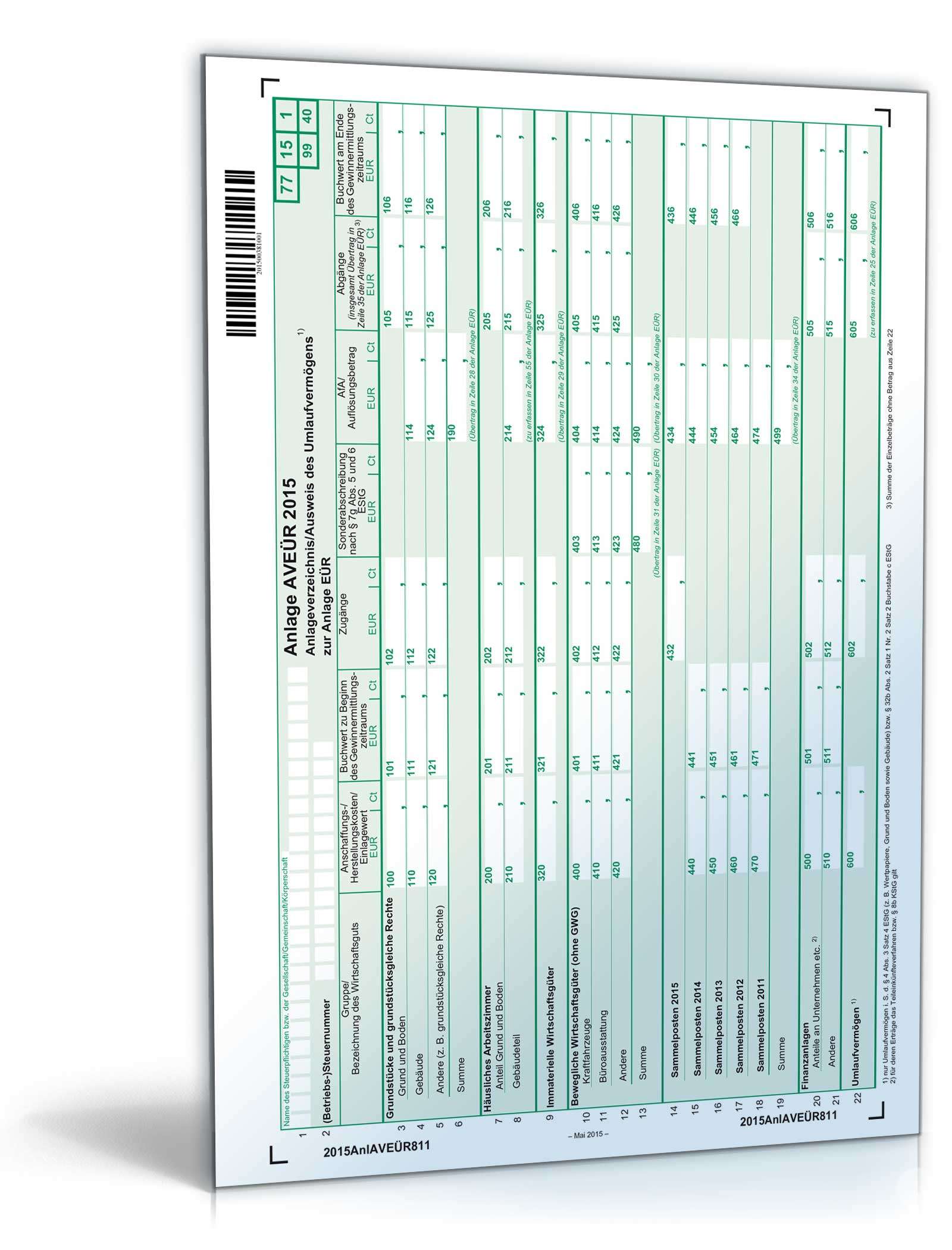 Anlage AVEÜR 2015 PDF