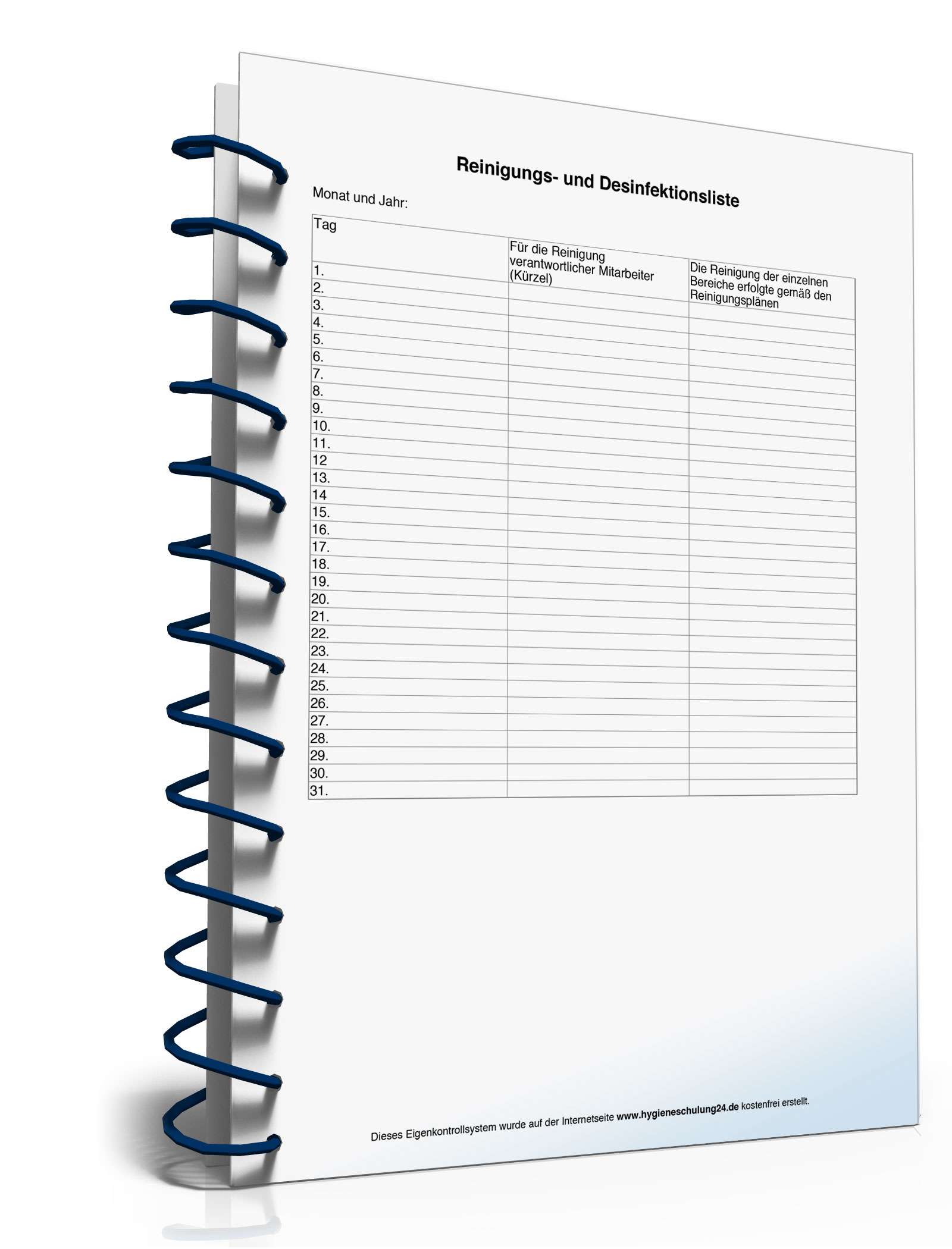 HACCP-Eigenkontrolle Cafe PDF. Seite: 6