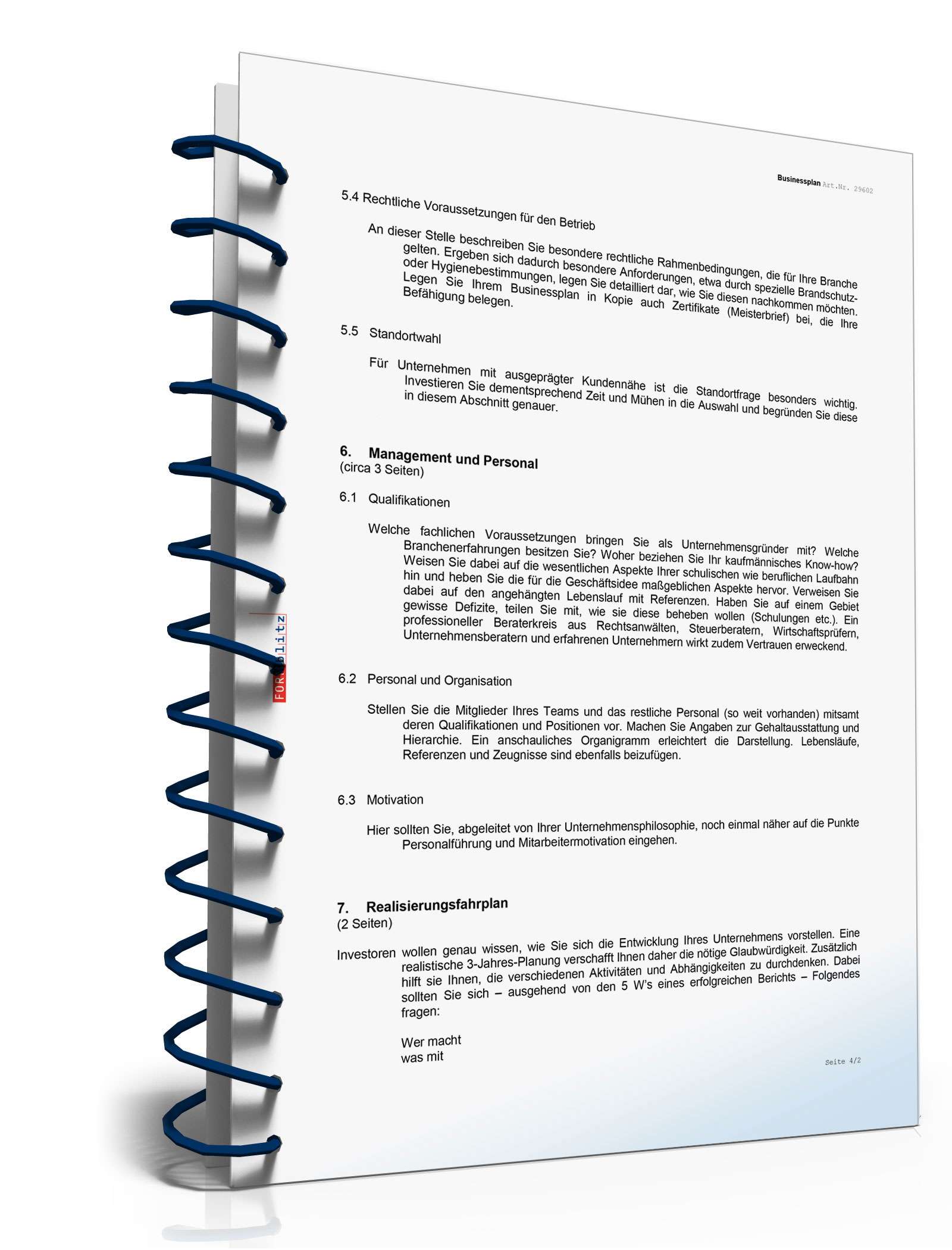 Businessplan Handwerk Excel. Seite: 11