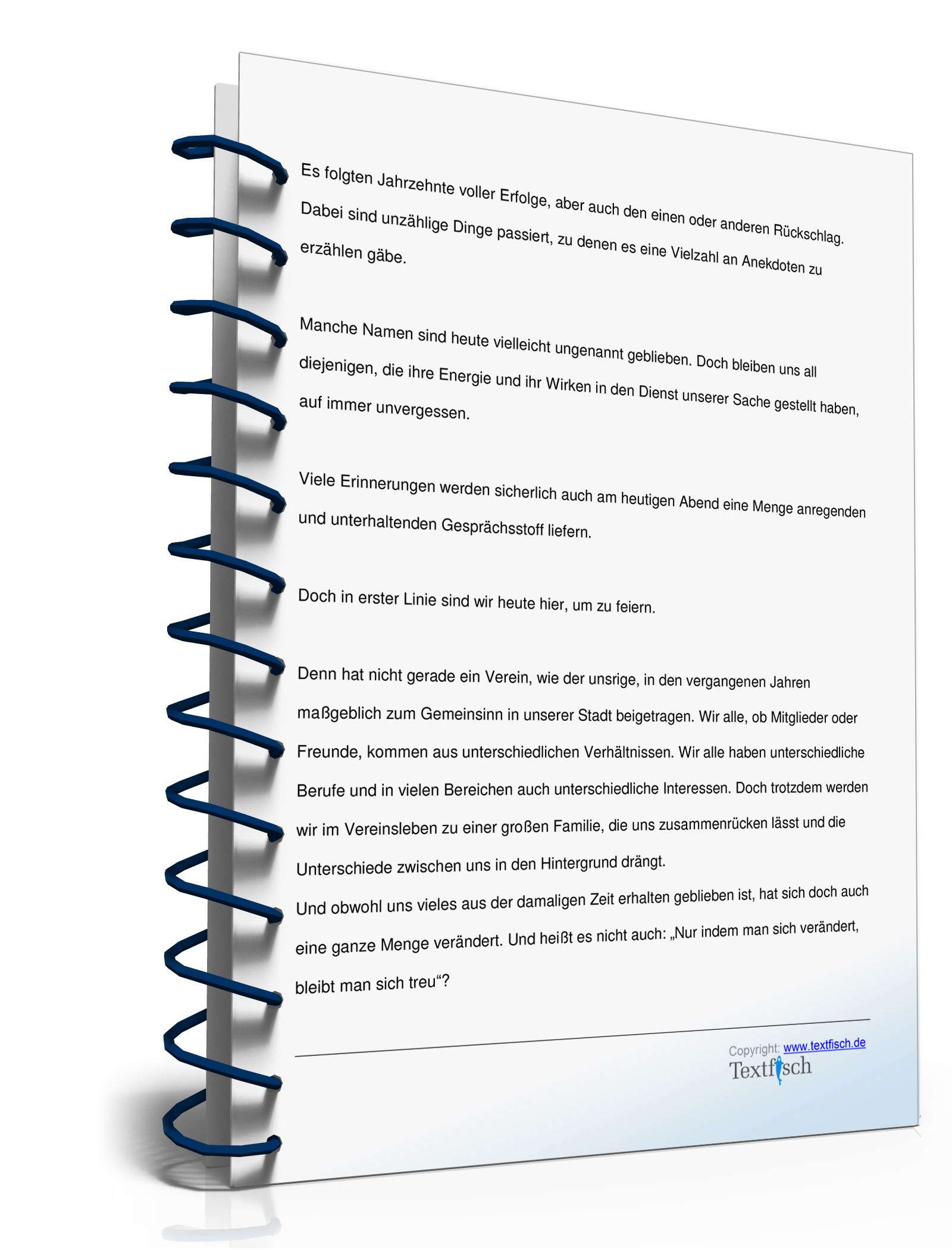 Jubiläumsrede Sportverein  PDF. Seite: 3