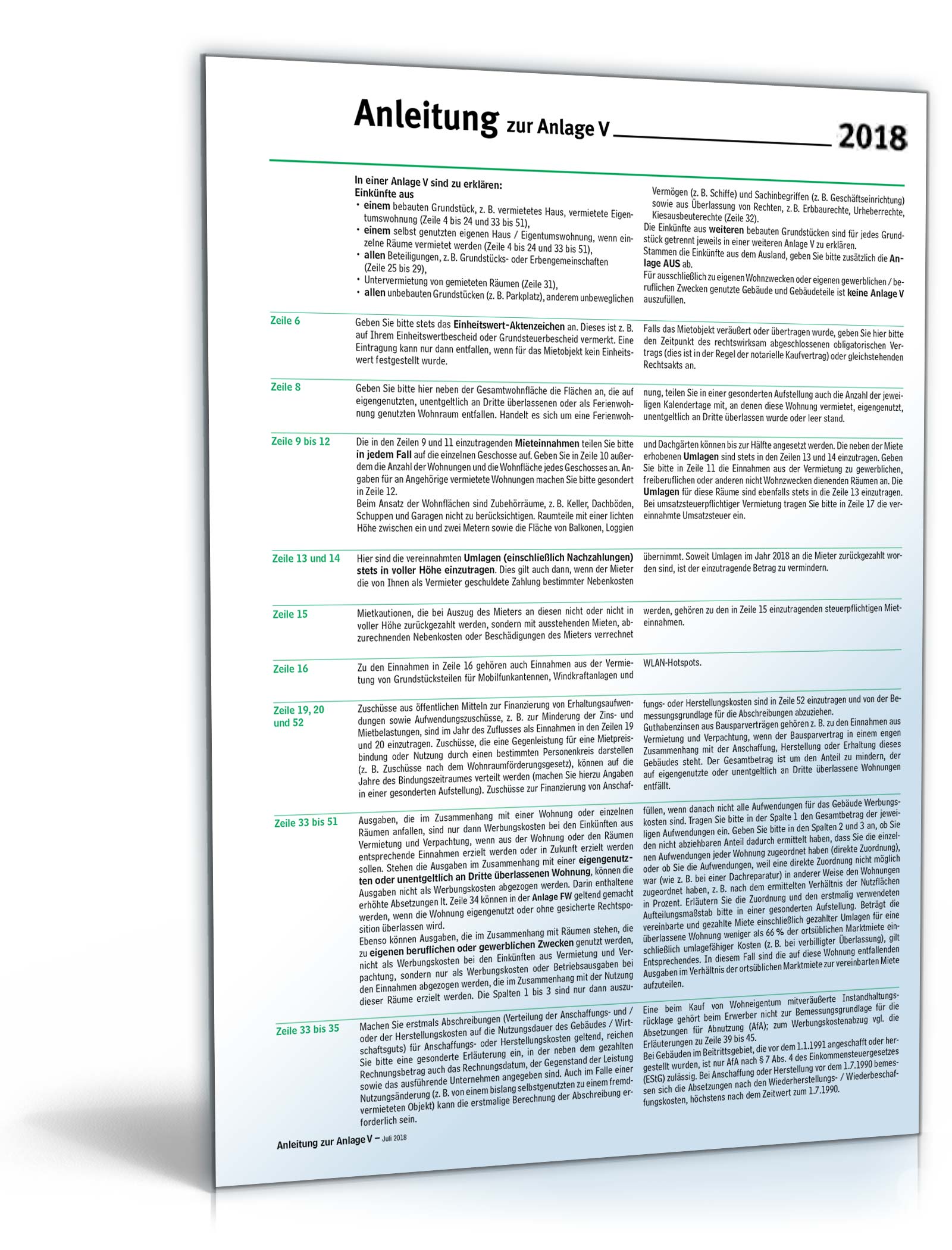 Anlage V 2018  PDF. Seite: 3