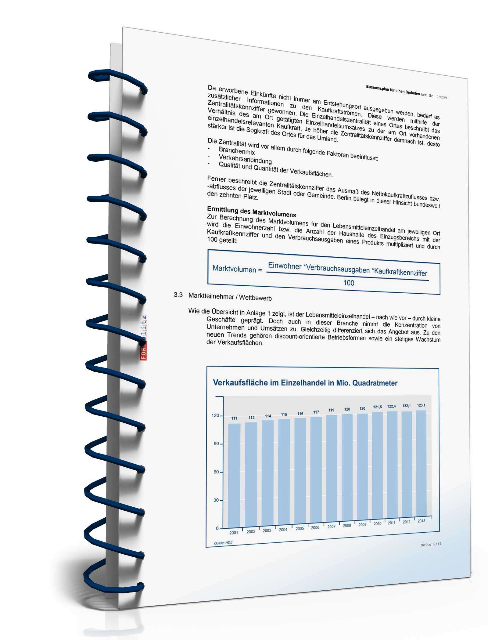 Businessplan Bioladen Excel. Seite: 11