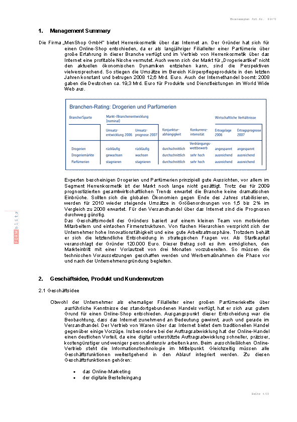 Internet-Start-up-Gründerset kompakt Excel. Seite: 2