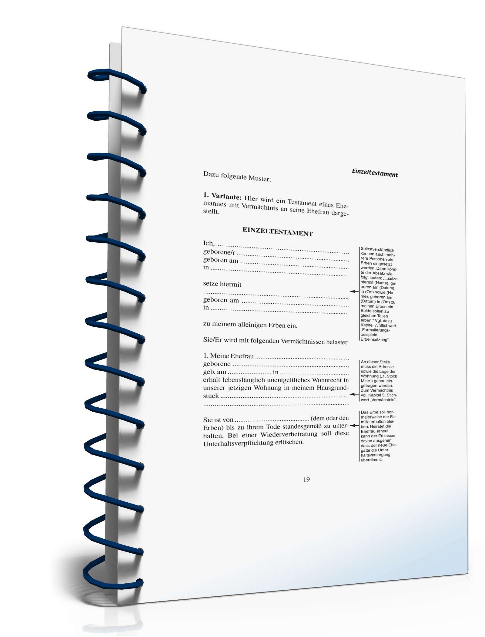 Ratgeber Einzeltestament  PDF. Seite: 18