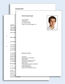 Bewerbungs-Paket Reiseverkehrskauffrau Excel