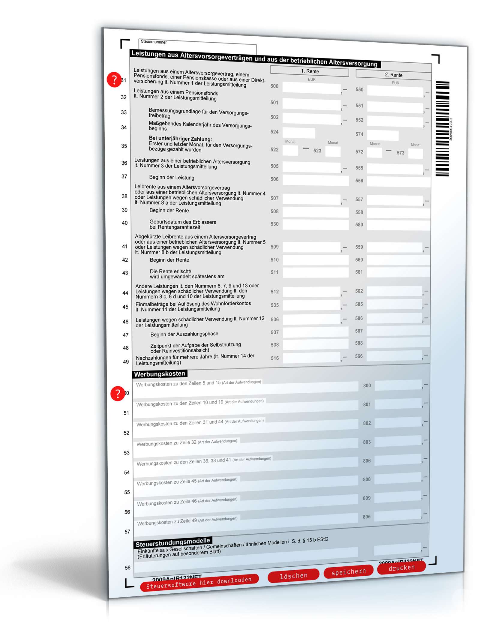 Anlage R 2009 PDF. Seite: 2