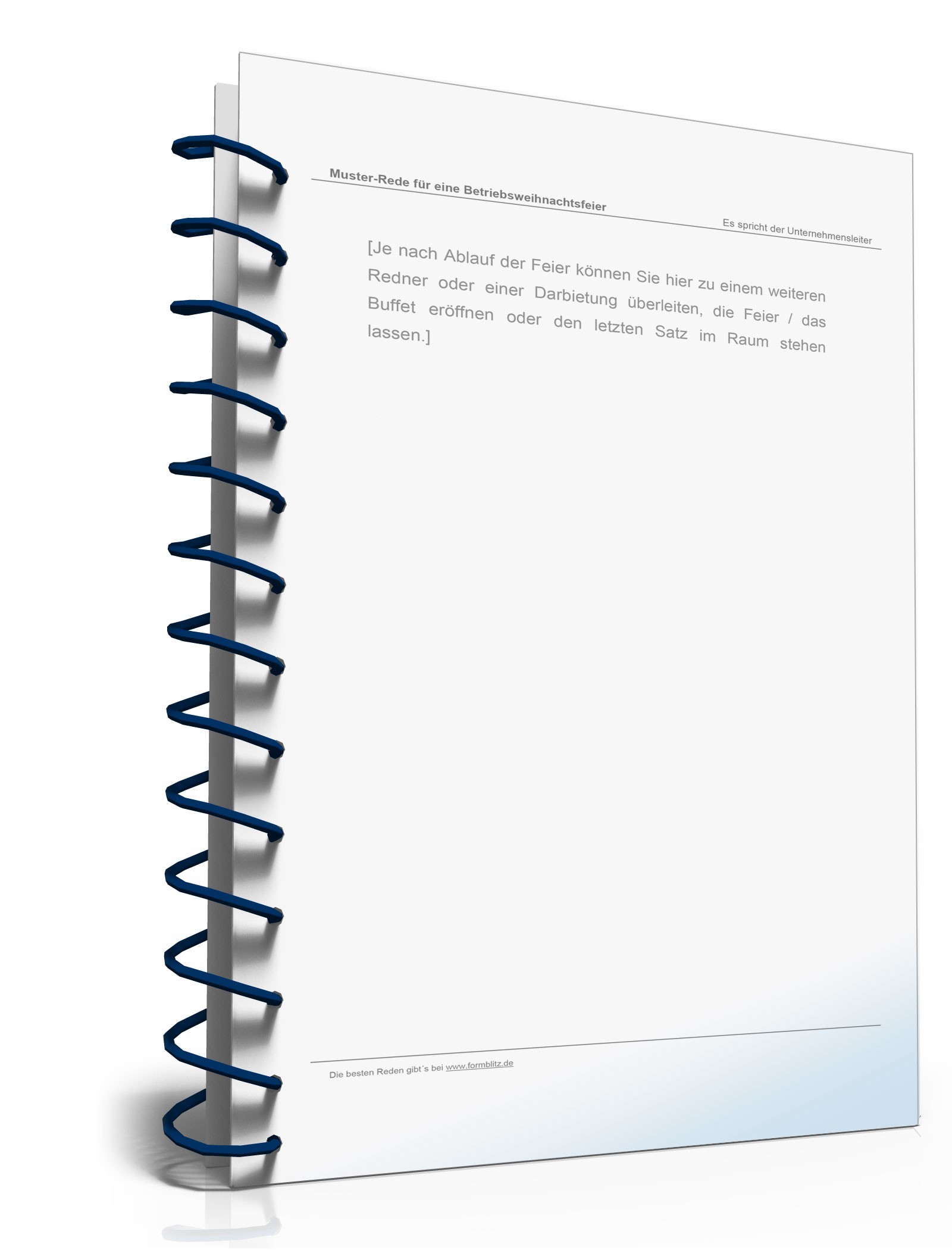 Das Weihnachtsfeier-Paket Excel. Seite: 18