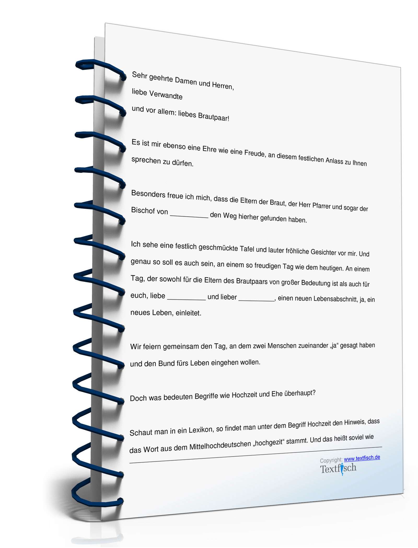 Hochzeitsrede Vater des Bräutigams PDF. Seite: 2