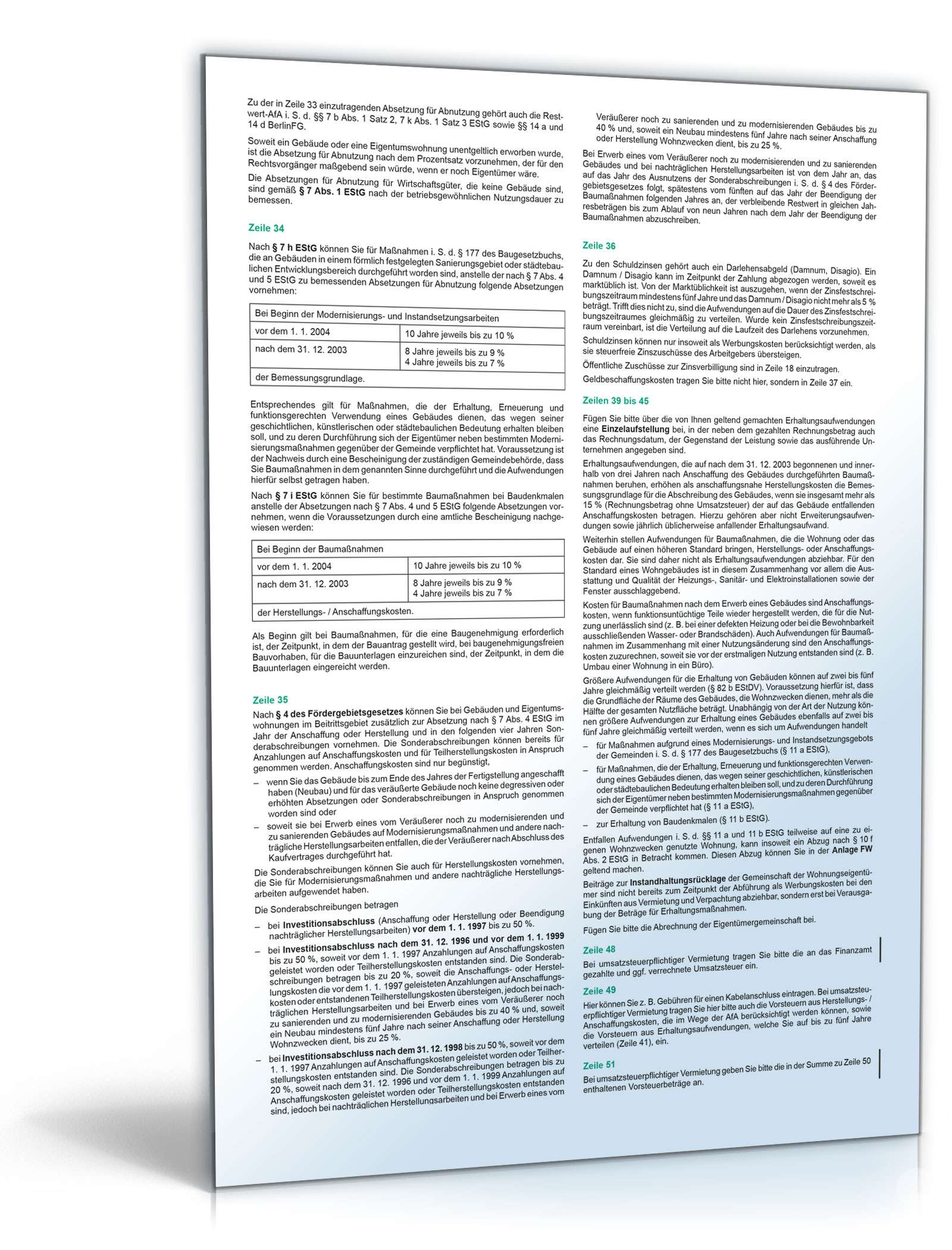 Anleitung Anlage V 2010 PDF. Seite: 2