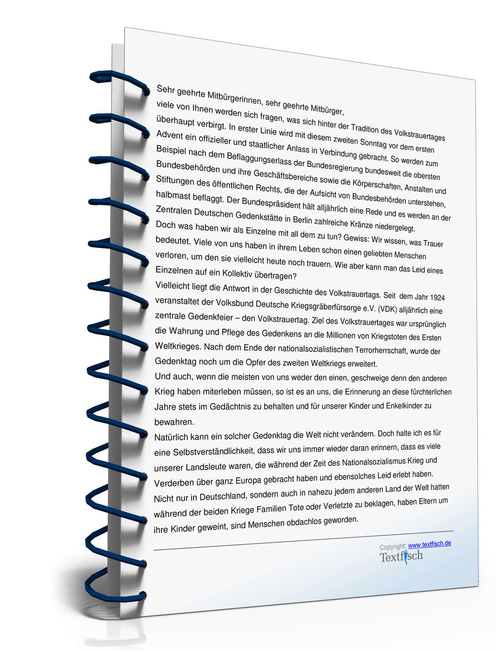 Rede zum Volkstrauertag  PDF. Seite: 2