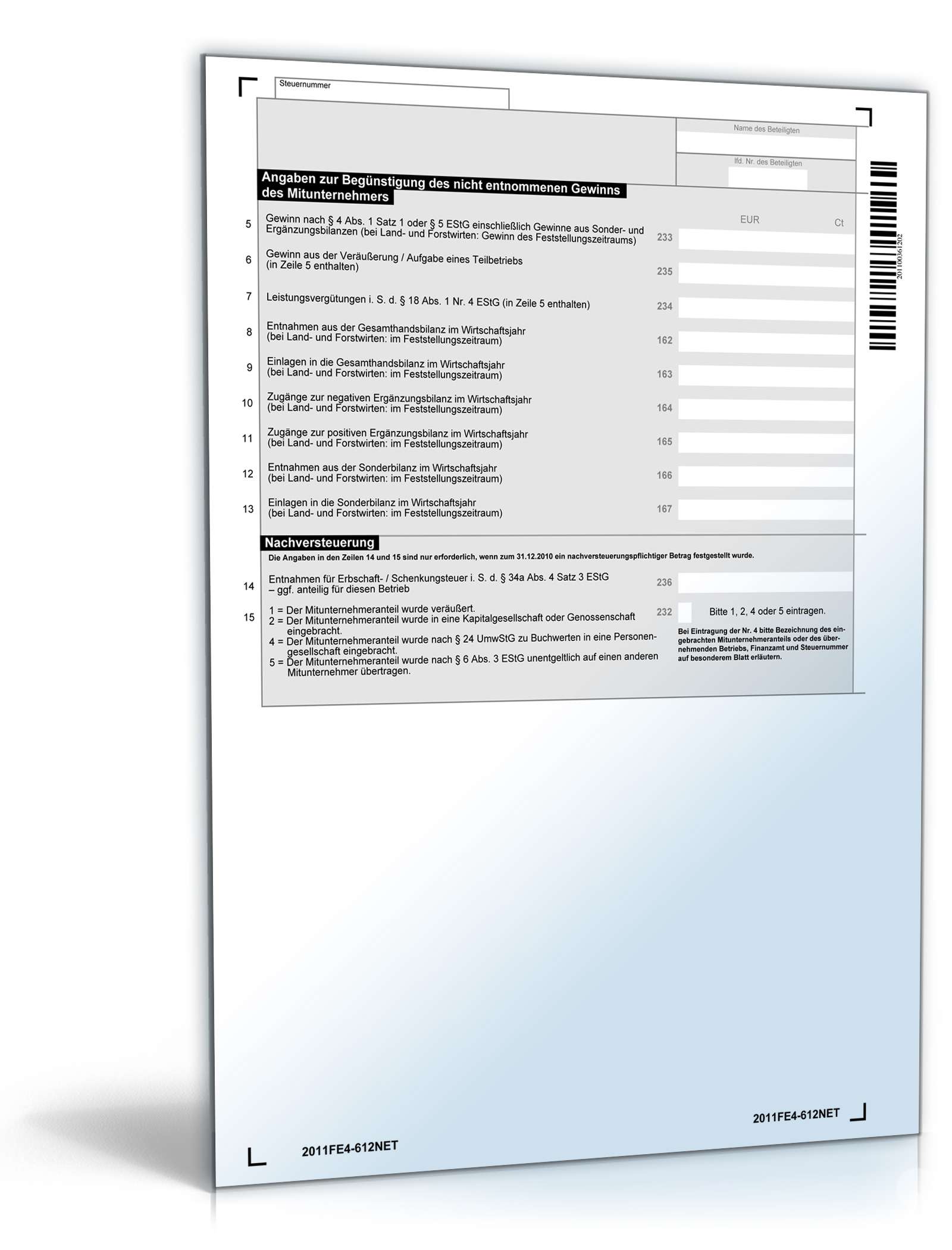 Anlage FE 4 2011 PDF. Seite: 2
