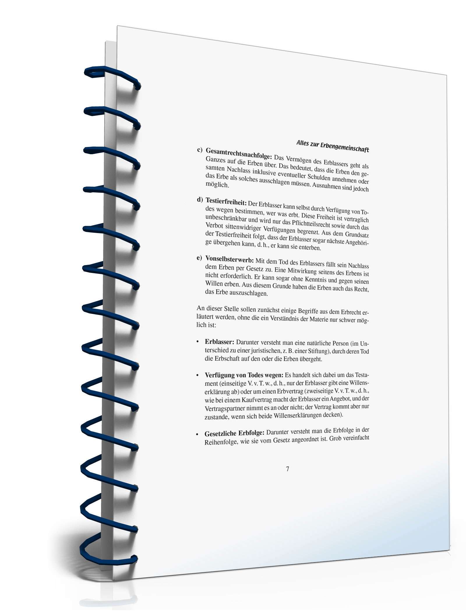 Ratgeber Erbengemeinschaft PDF. Seite: 7