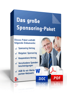Das große Sponsoring-Paket Excel