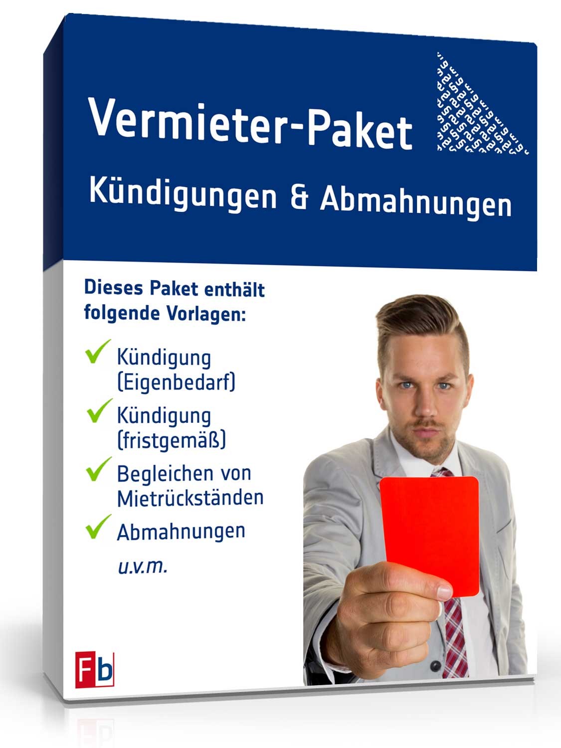 Vermieter-Paket Kündigung & Abmahnung Excel