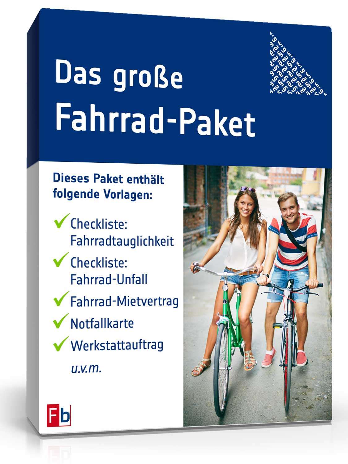 Das große Fahrrad-Paket Excel