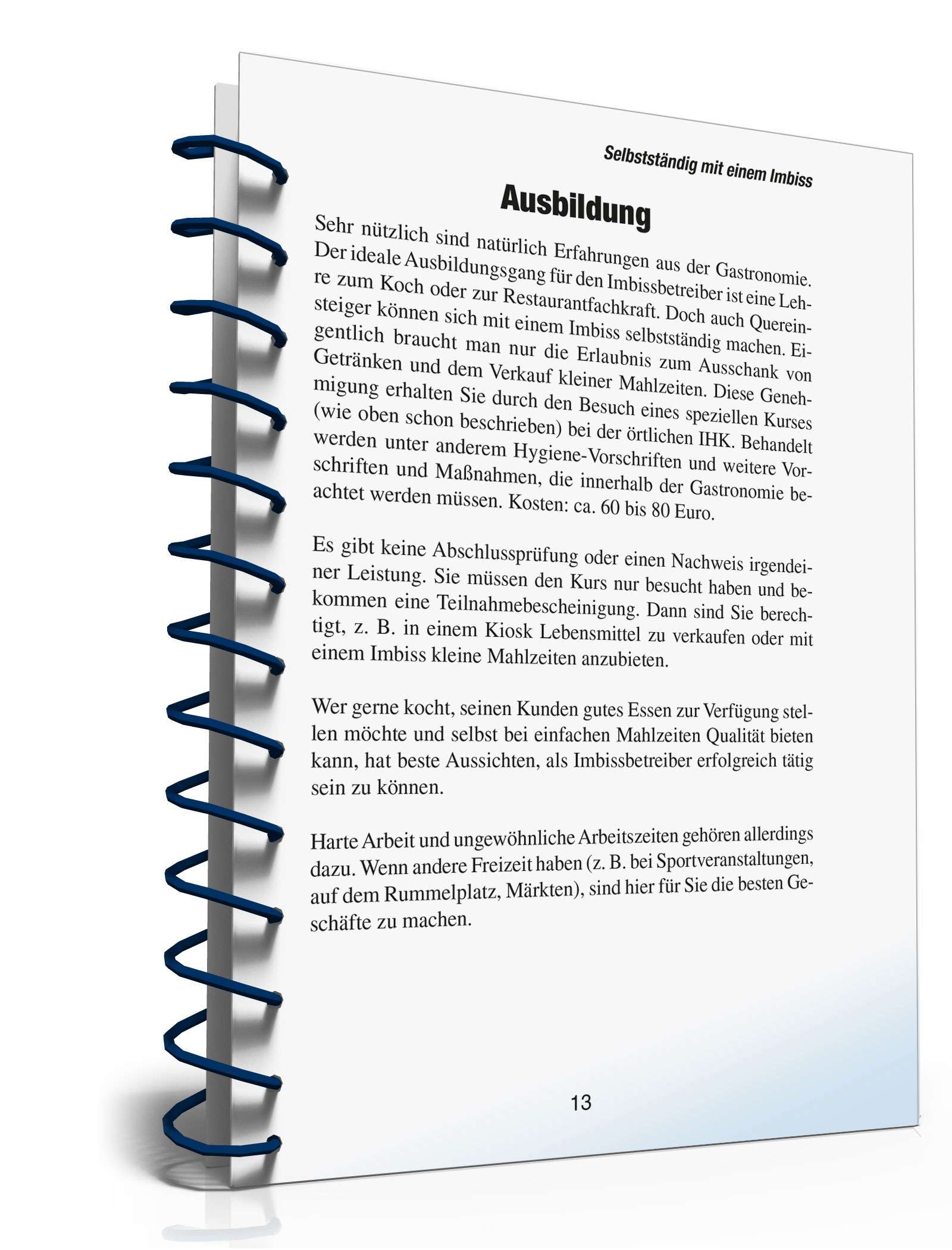 Selbstständig mit einem Imbiss PDF. Seite: 12