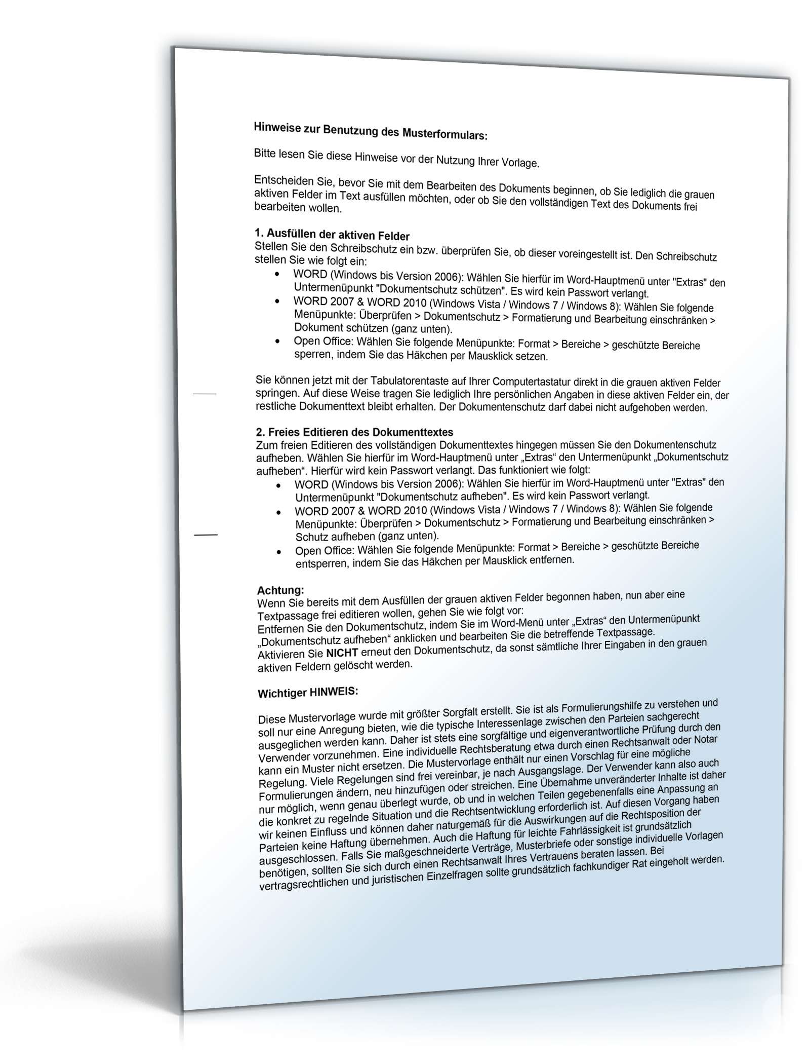 Praktikumszeugnis Allgemein Note Vier Word. Seite: 2