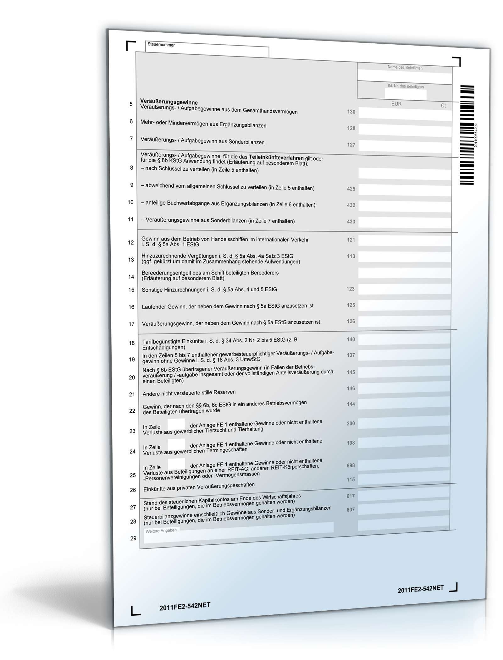 Anlage FE 2 2011 PDF. Seite: 2