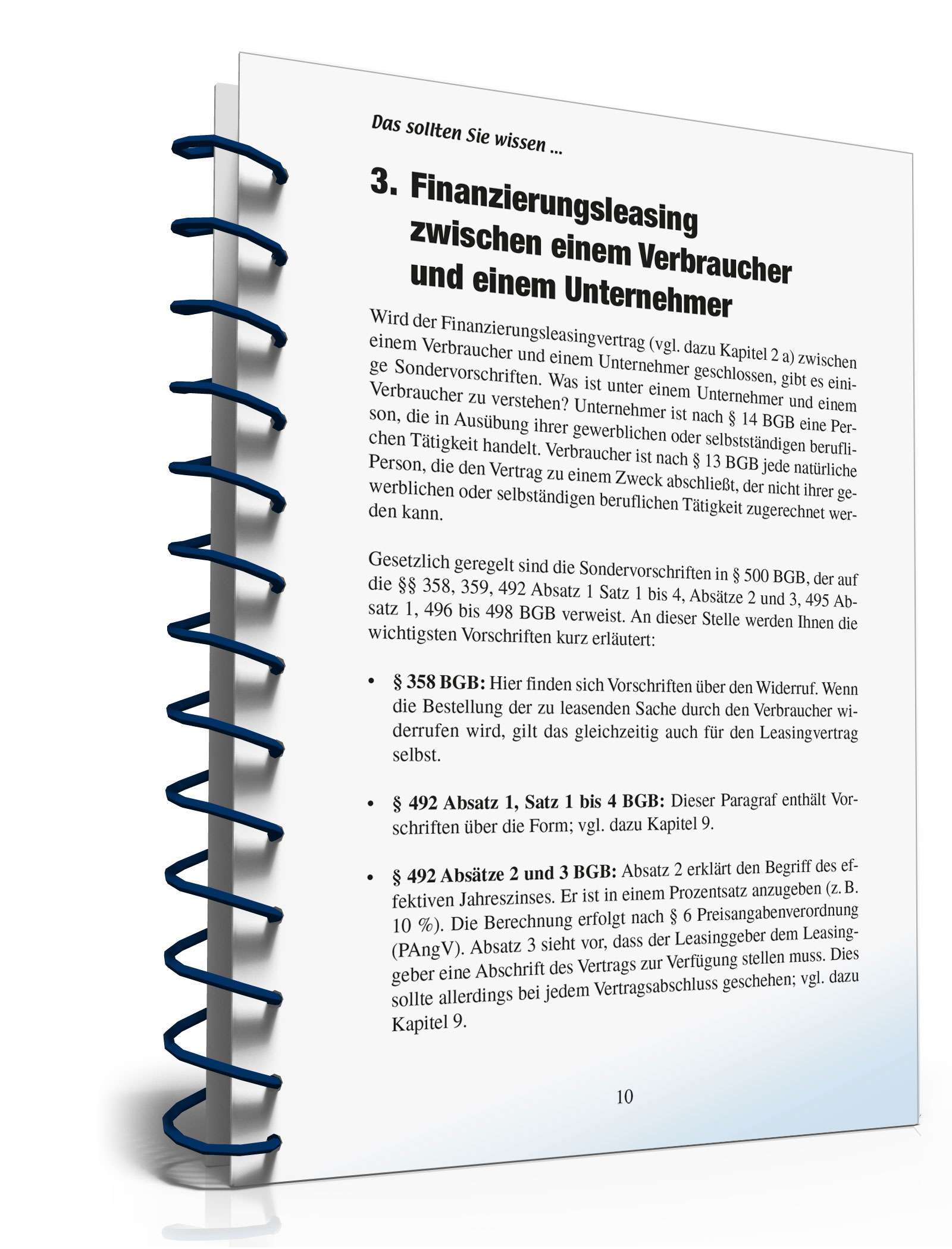 Leasingvertrag rechtssicher abschließen PDF. Seite: 10