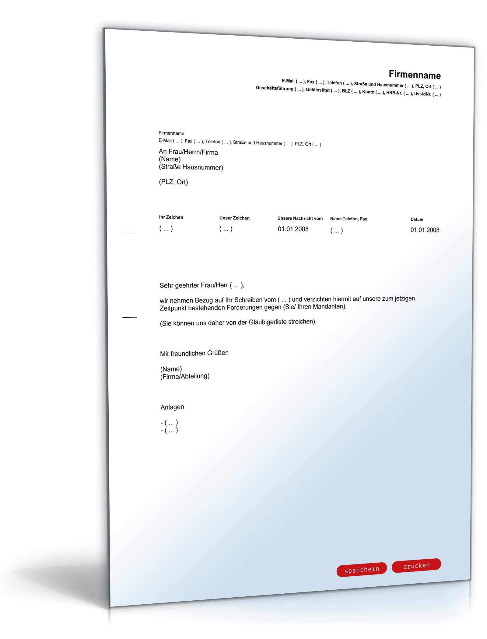 Forderungsverzicht im Insolvenzverfahren PDF