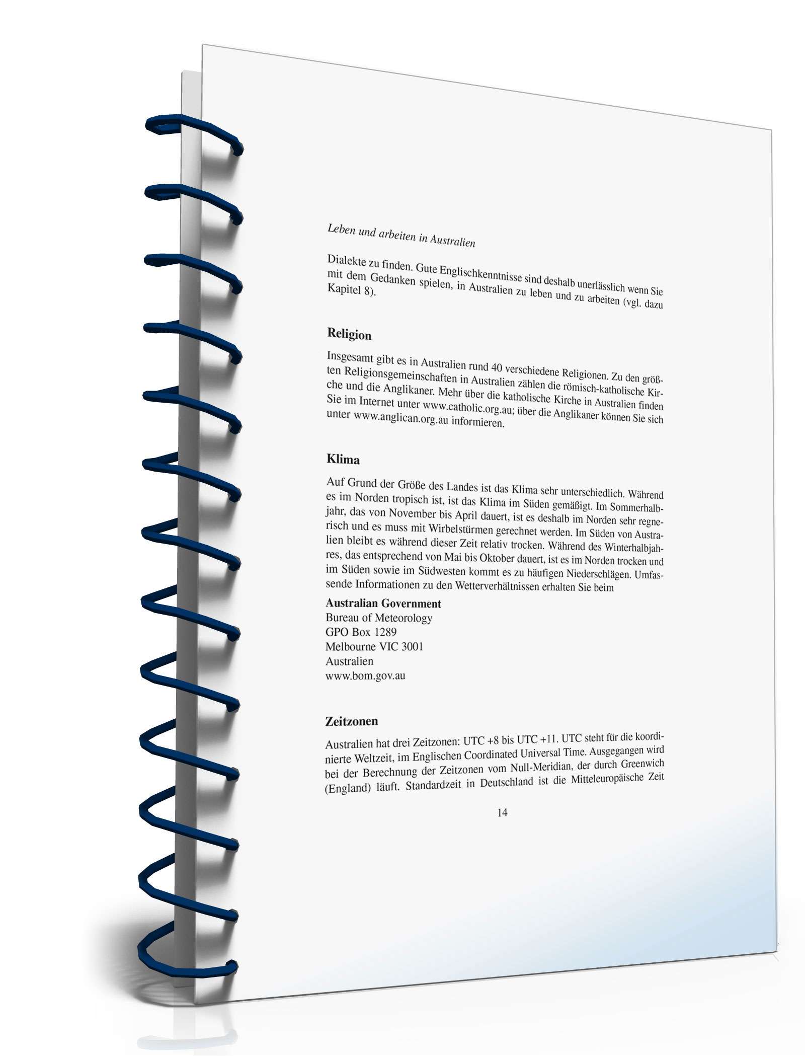 Leben und arbeiten in Australien PDF. Seite: 12