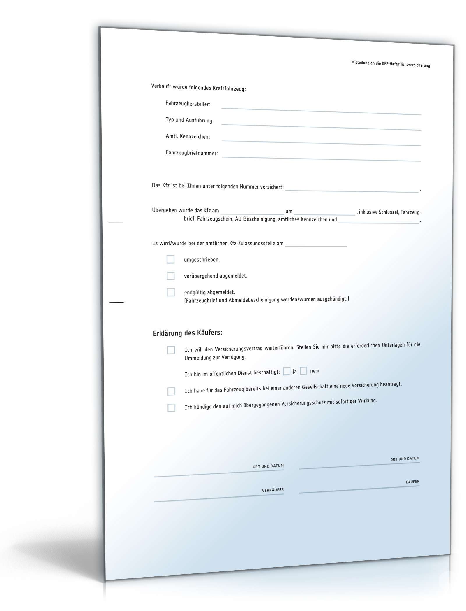 Kaufvertrag Motorrad PDF. Seite: 5