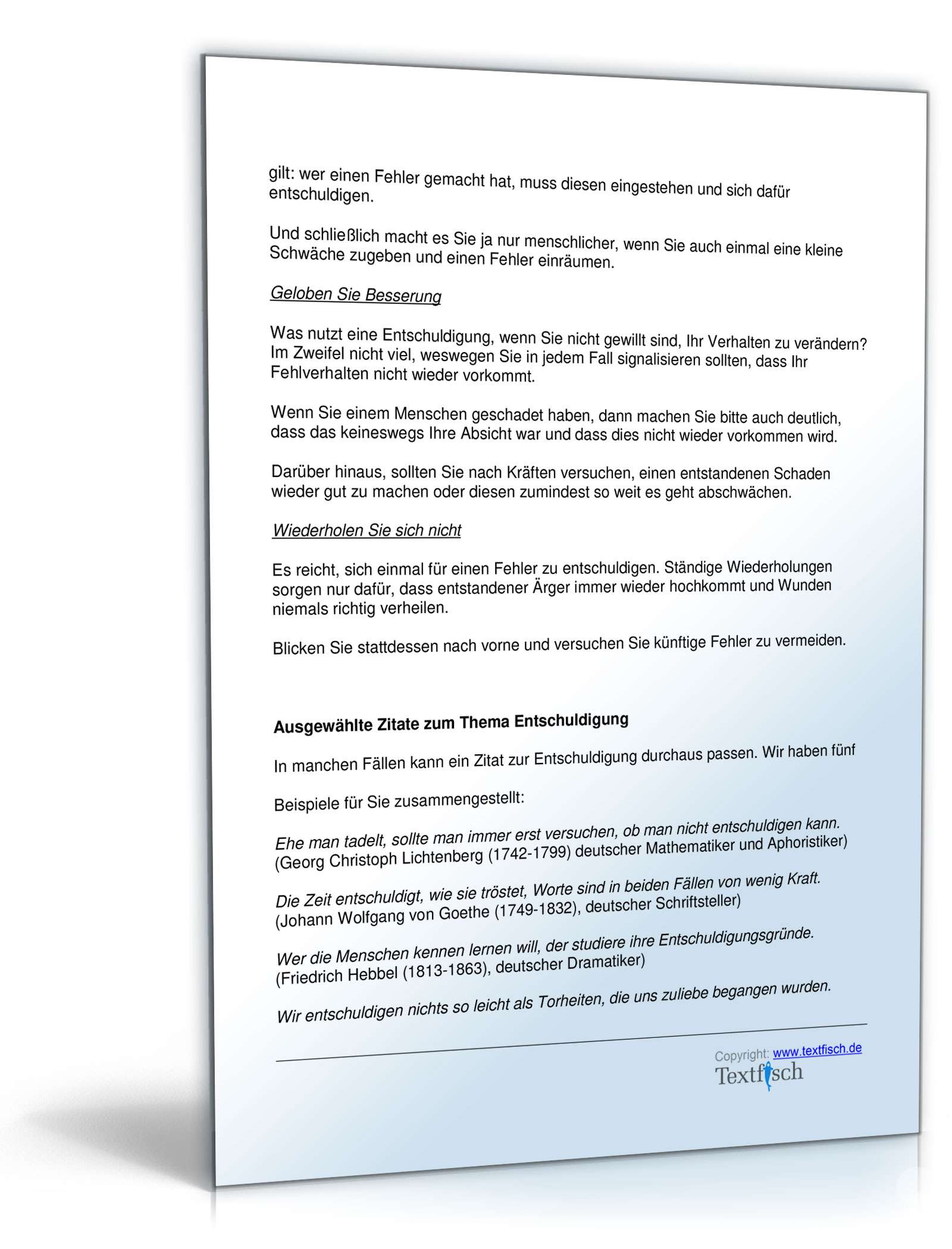 Entschuldigung Falschlieferung Produkt PDF. Seite: 5