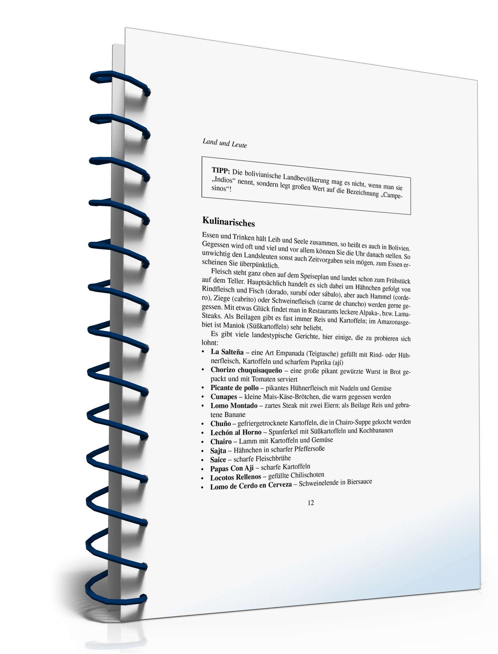 Ratgeber Bolivien PDF. Seite: 12