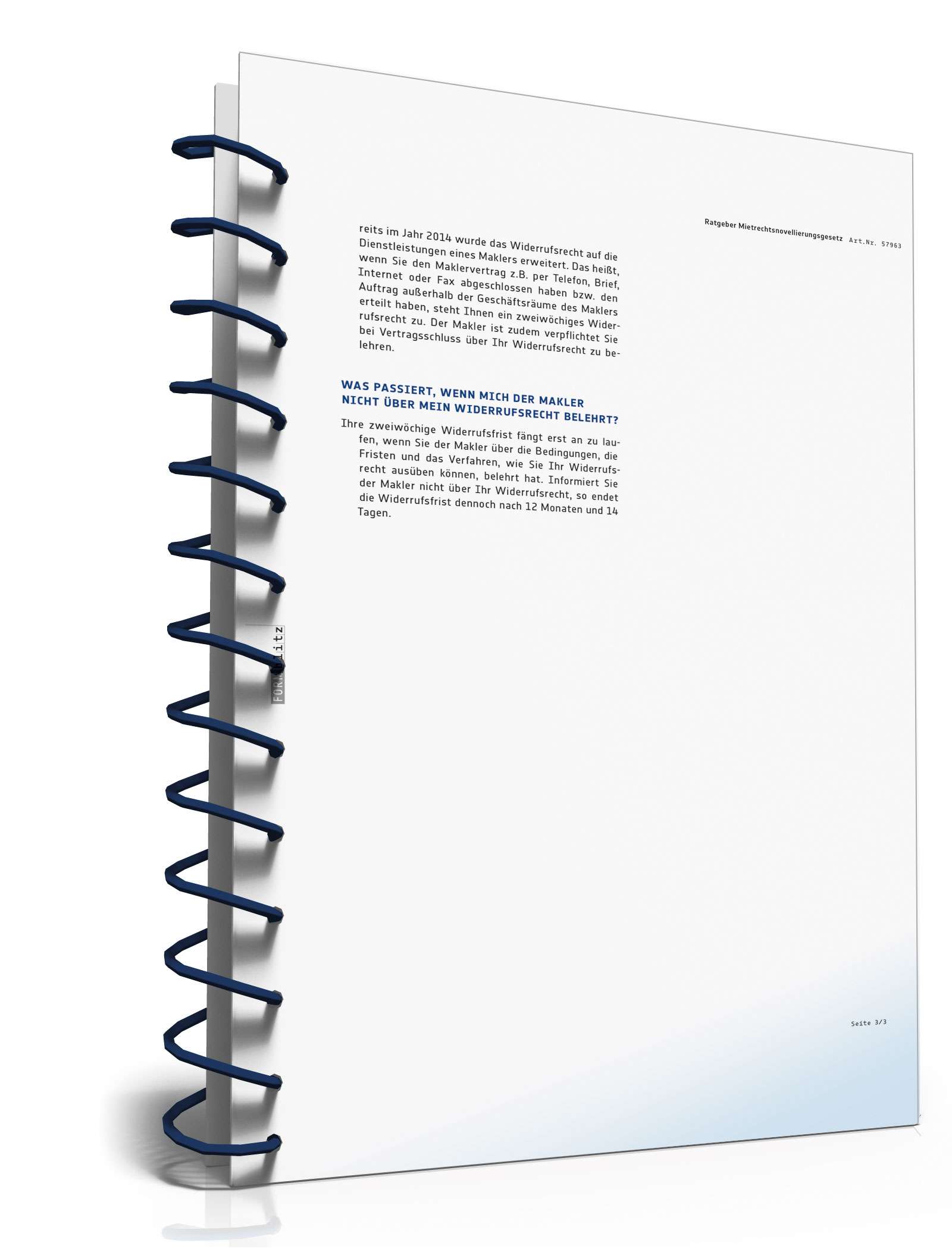 Ratgeber Mietrechtsnovellierungsgesetz für Mieter PDF. Seite: 3