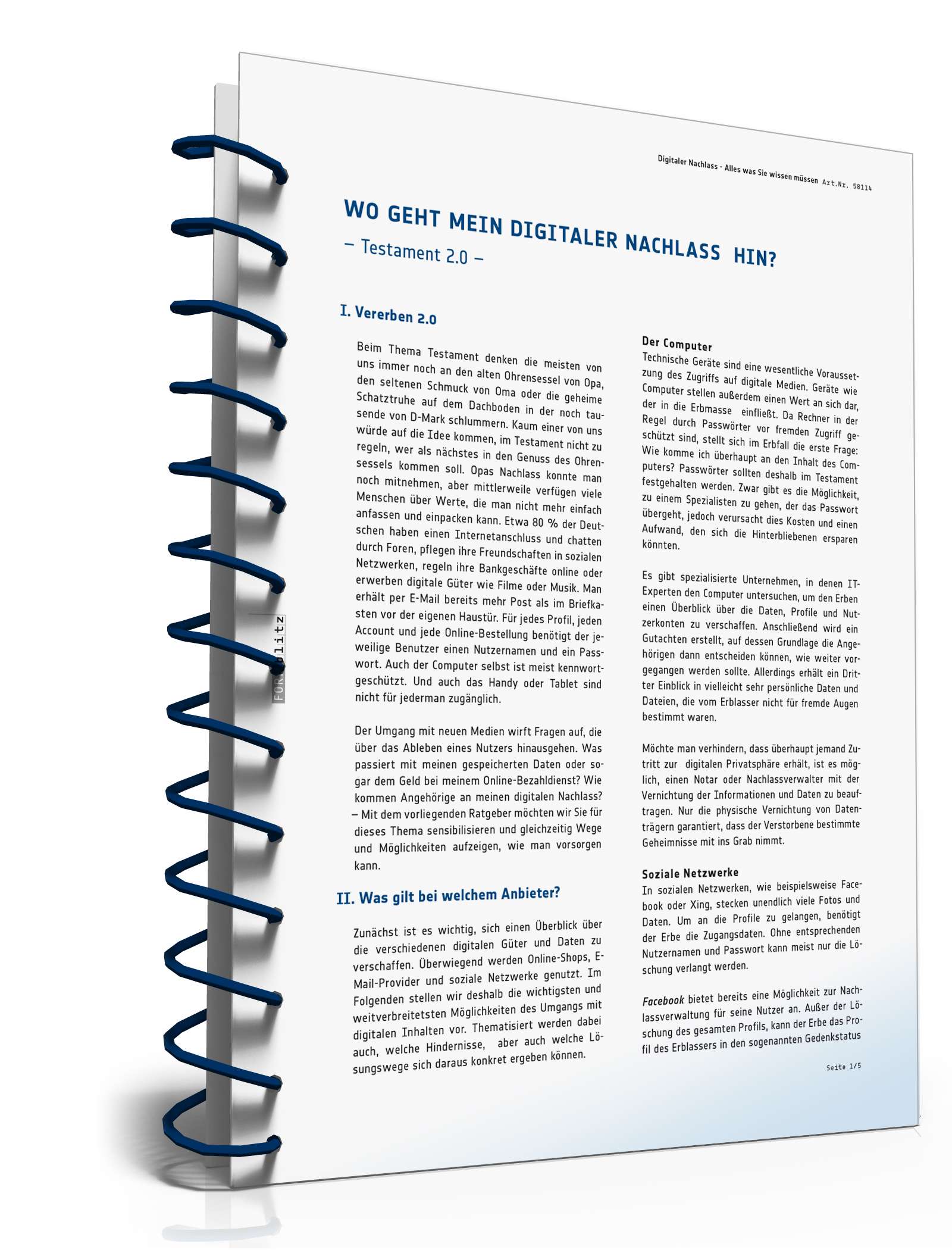 Digitaler Nachlass PDF. Seite: 2