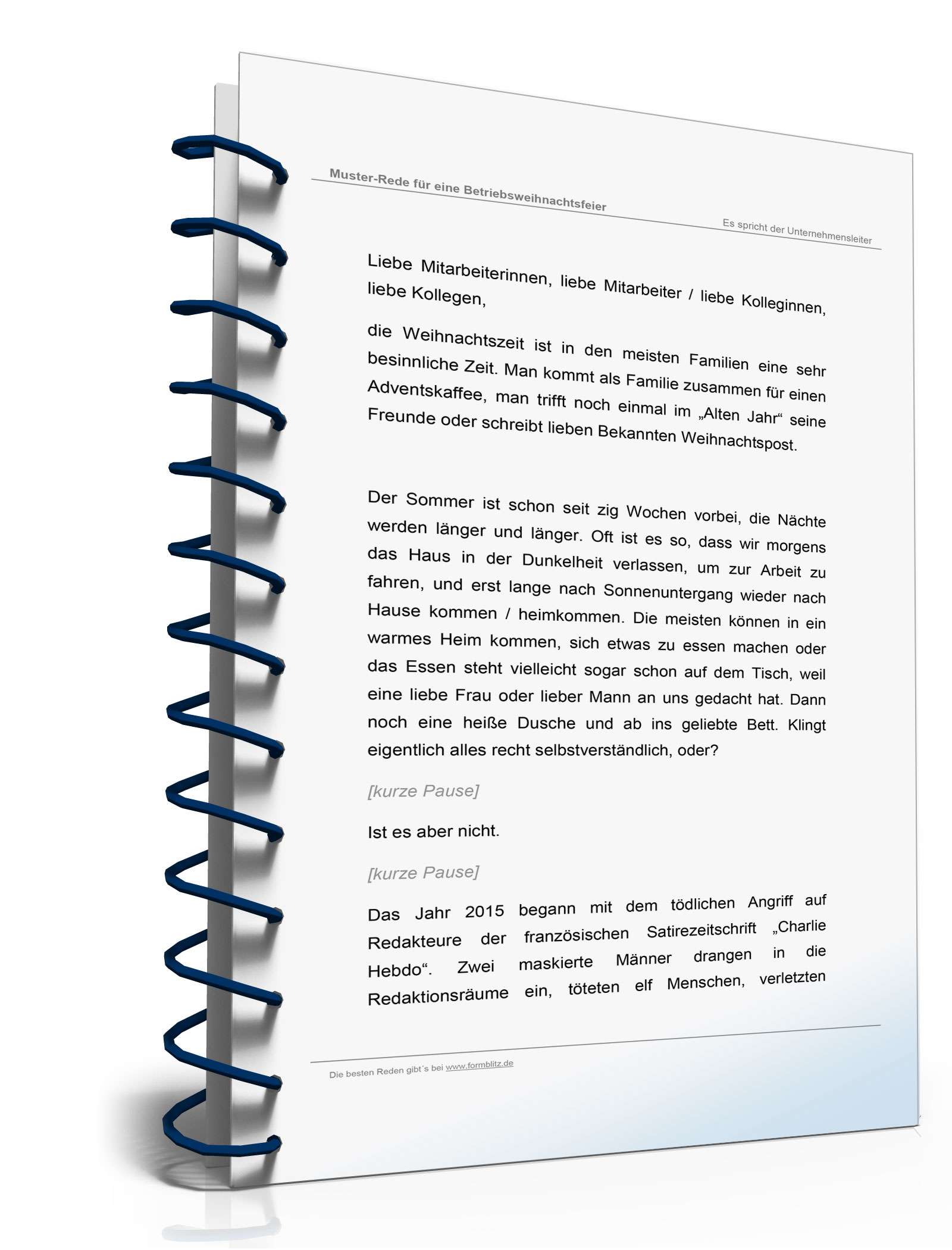 Das Weihnachtsfeier-Paket Excel. Seite: 13