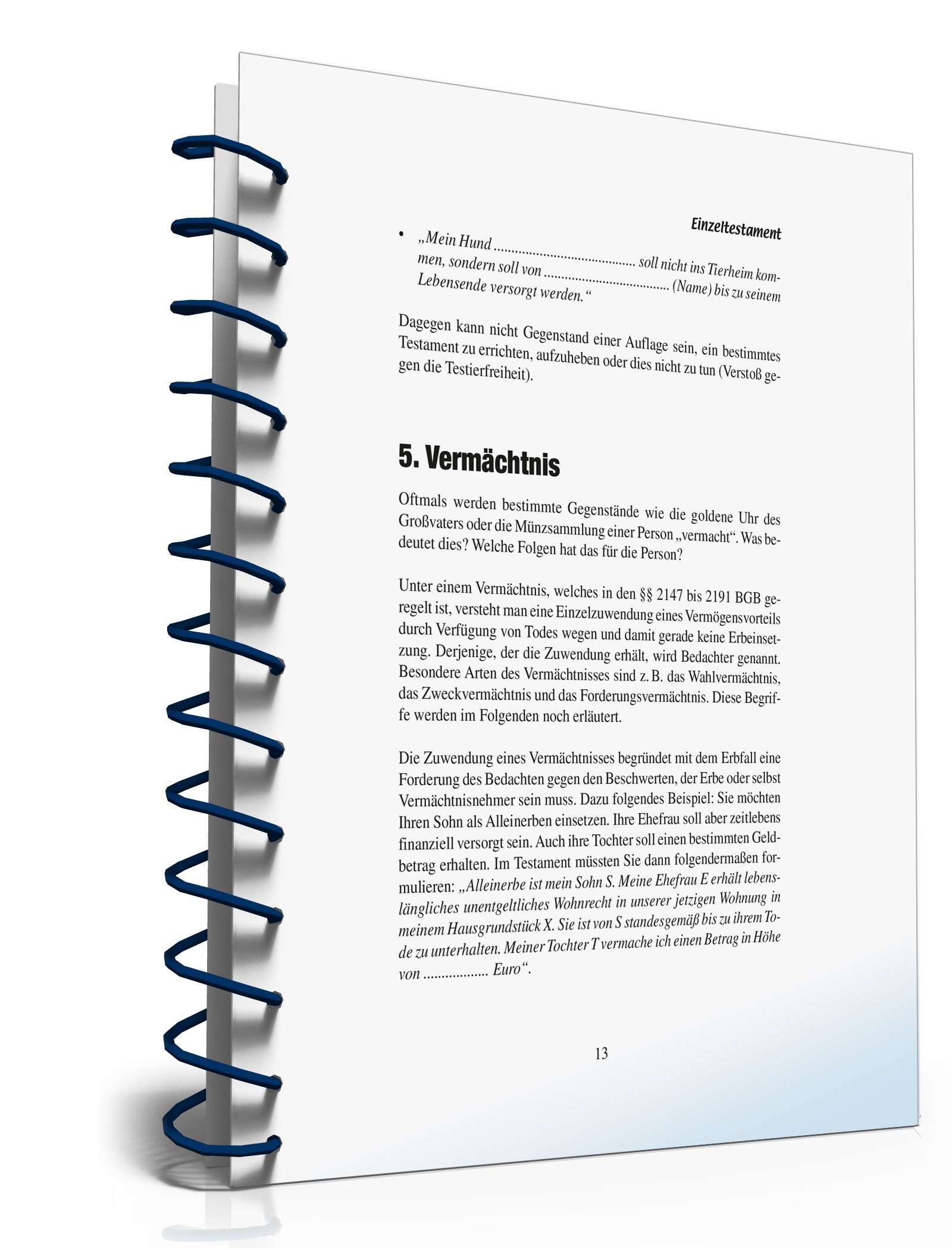 Ratgeber Einzeltestament  PDF. Seite: 12