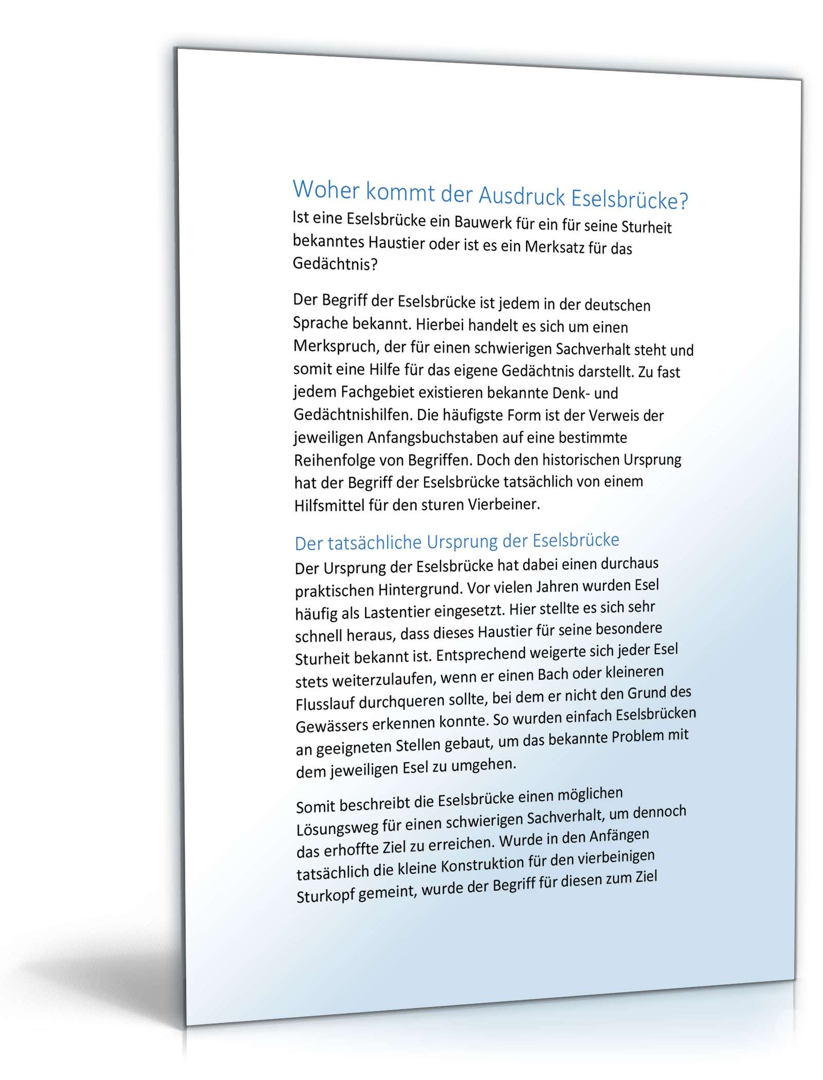 Vokabel Lernen mit Eselsbrücken Excel. Seite: 17