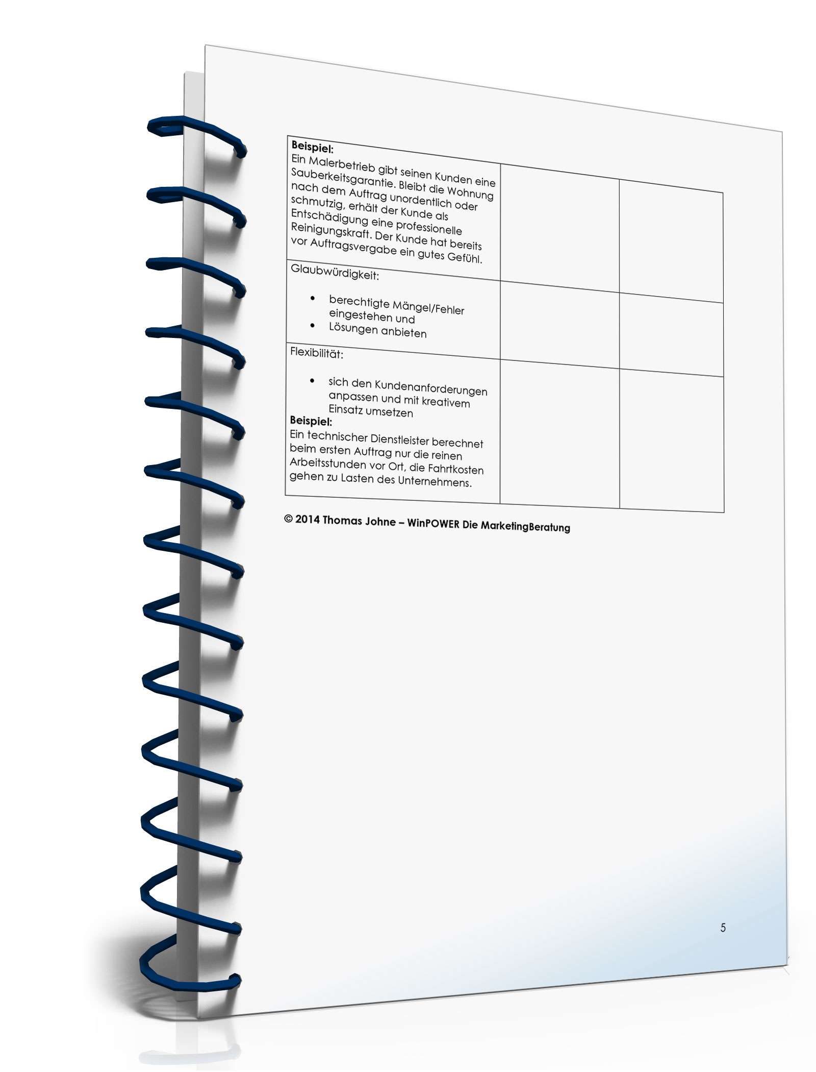 Checkliste Begeisterte Kunden gewinnen PDF. Seite: 5