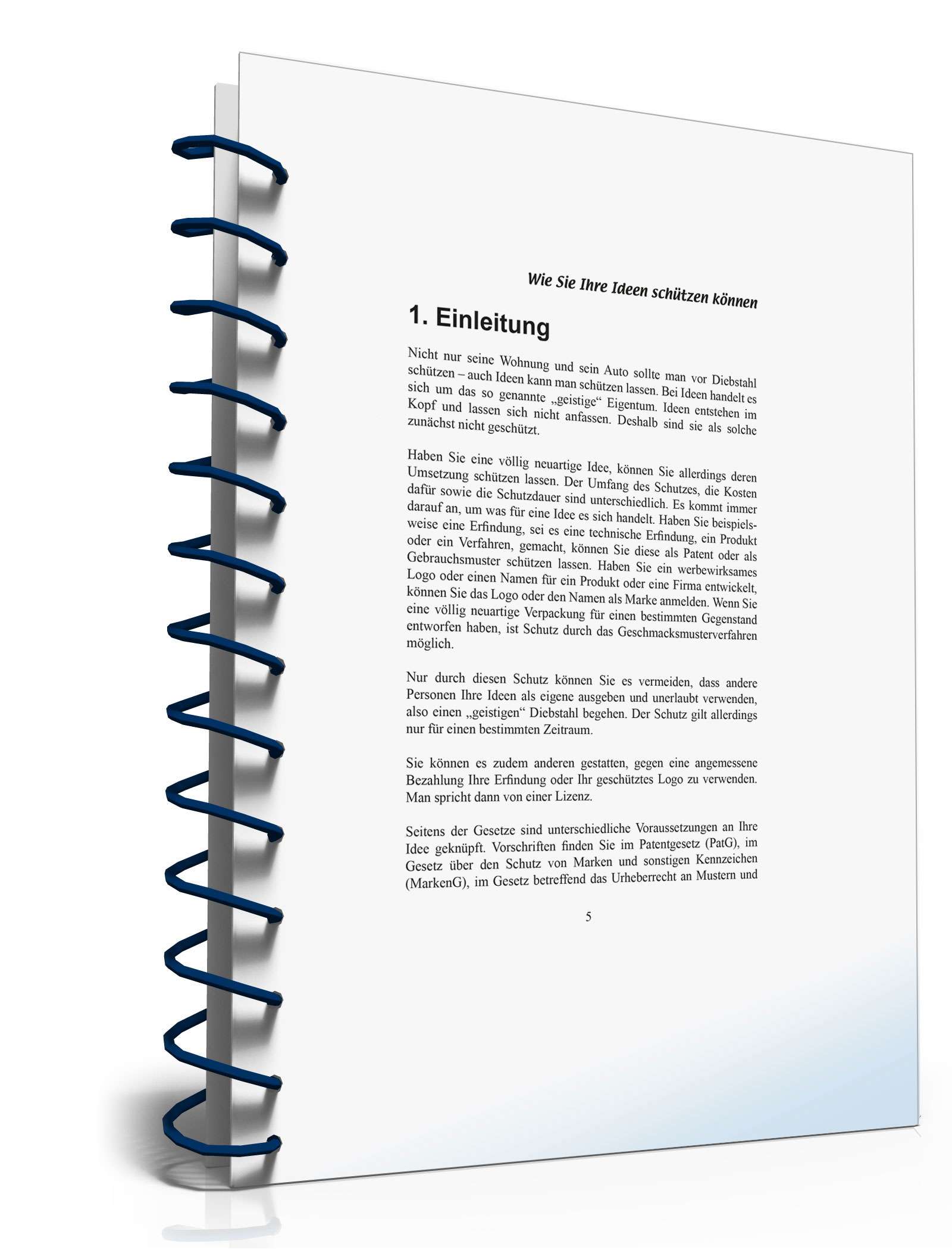Wie Sie Ihre Ideen schützen können PDF. Seite: 5