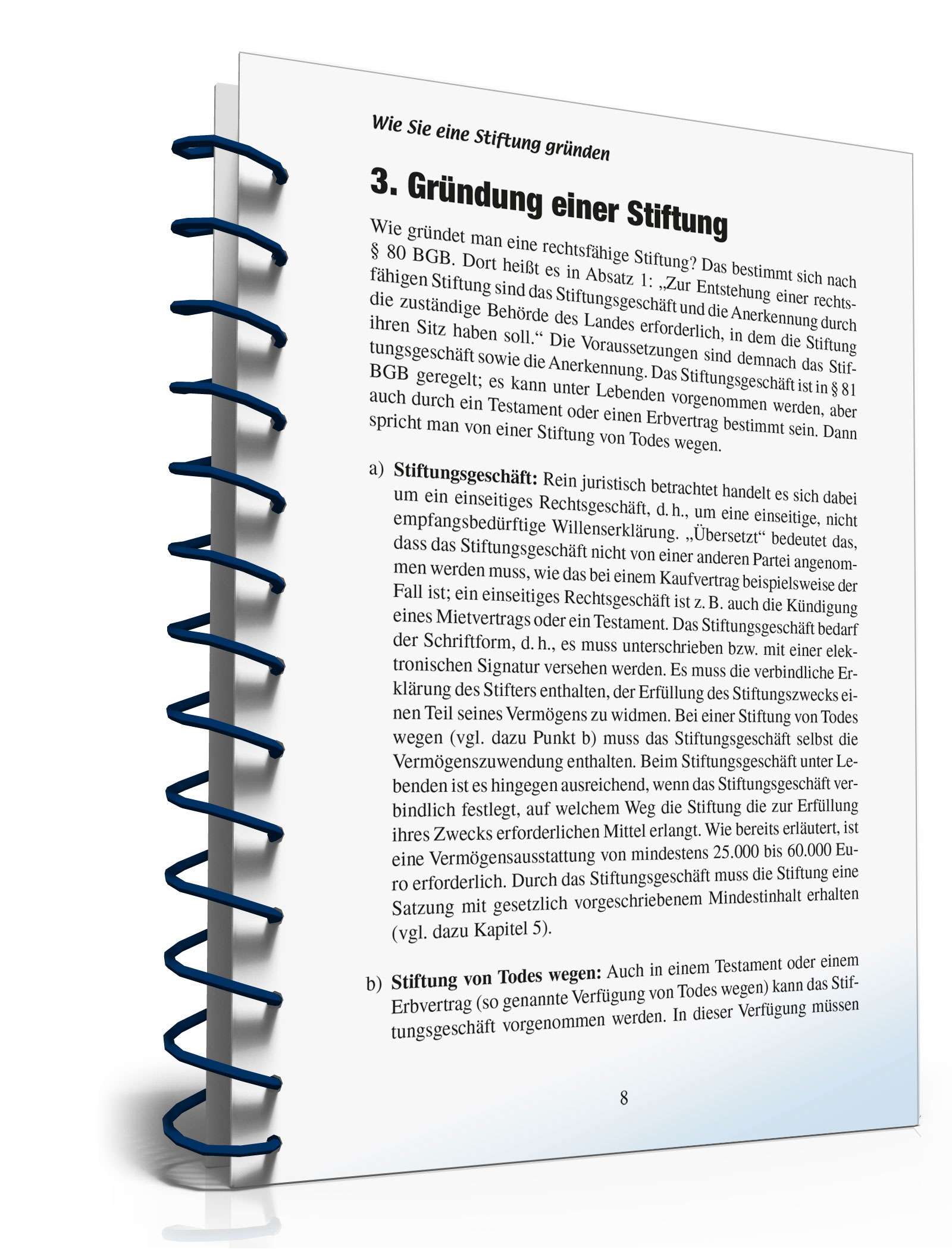 Ratgeber Gründung Stiftung  PDF. Seite: 7
