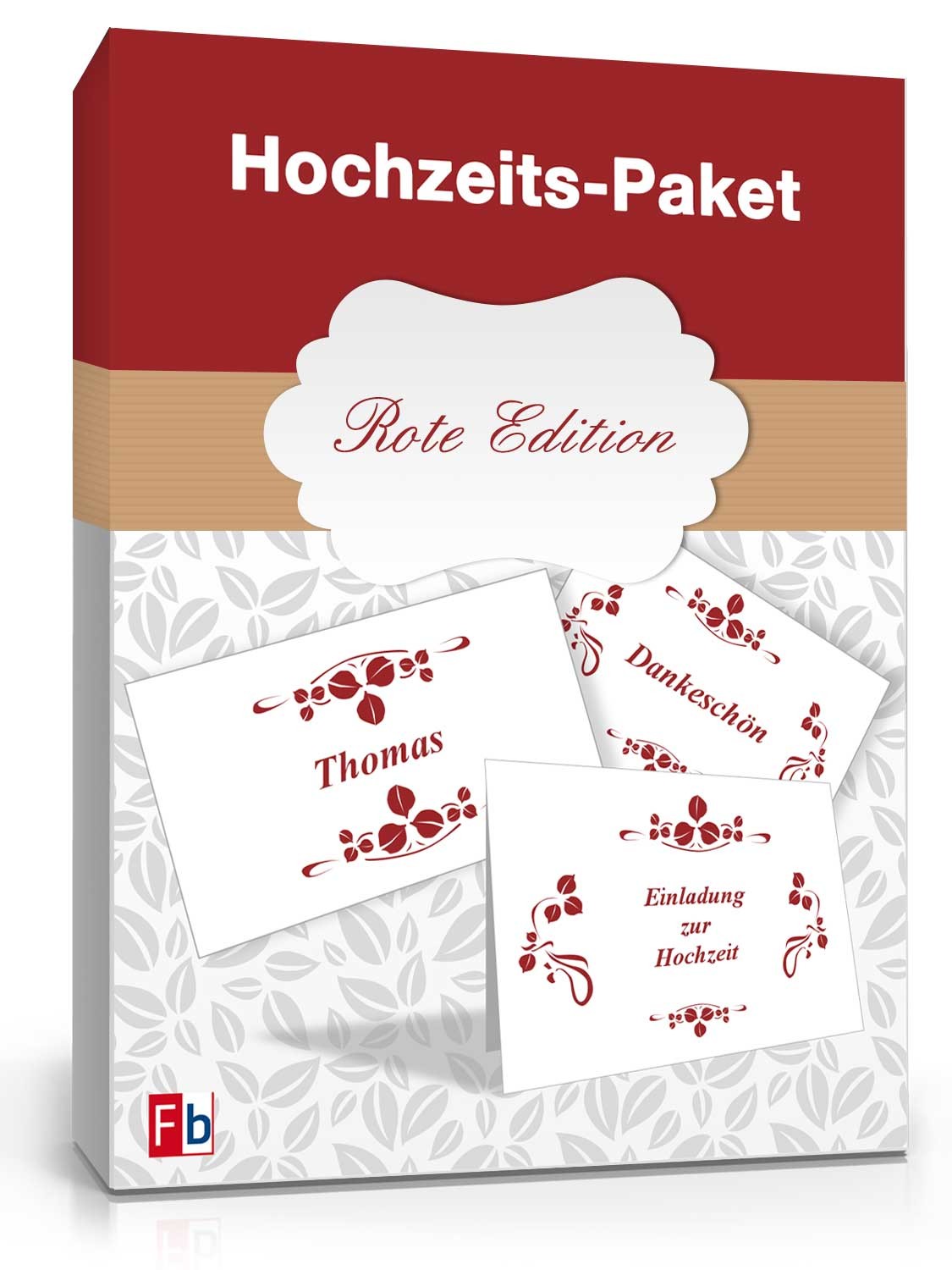 Hochzeits-Paket (Rote Edition) Excel