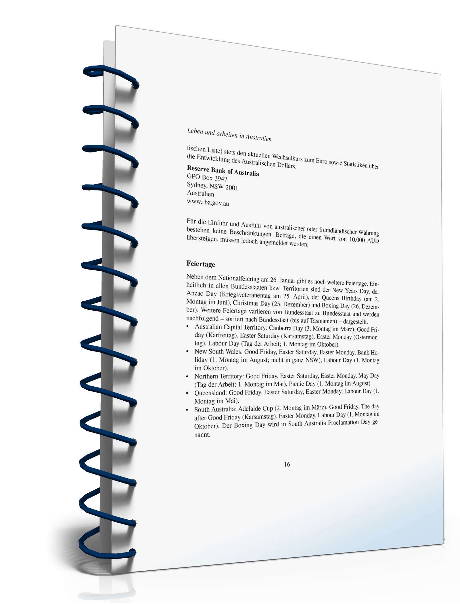 Leben und arbeiten in Australien PDF. Seite: 14