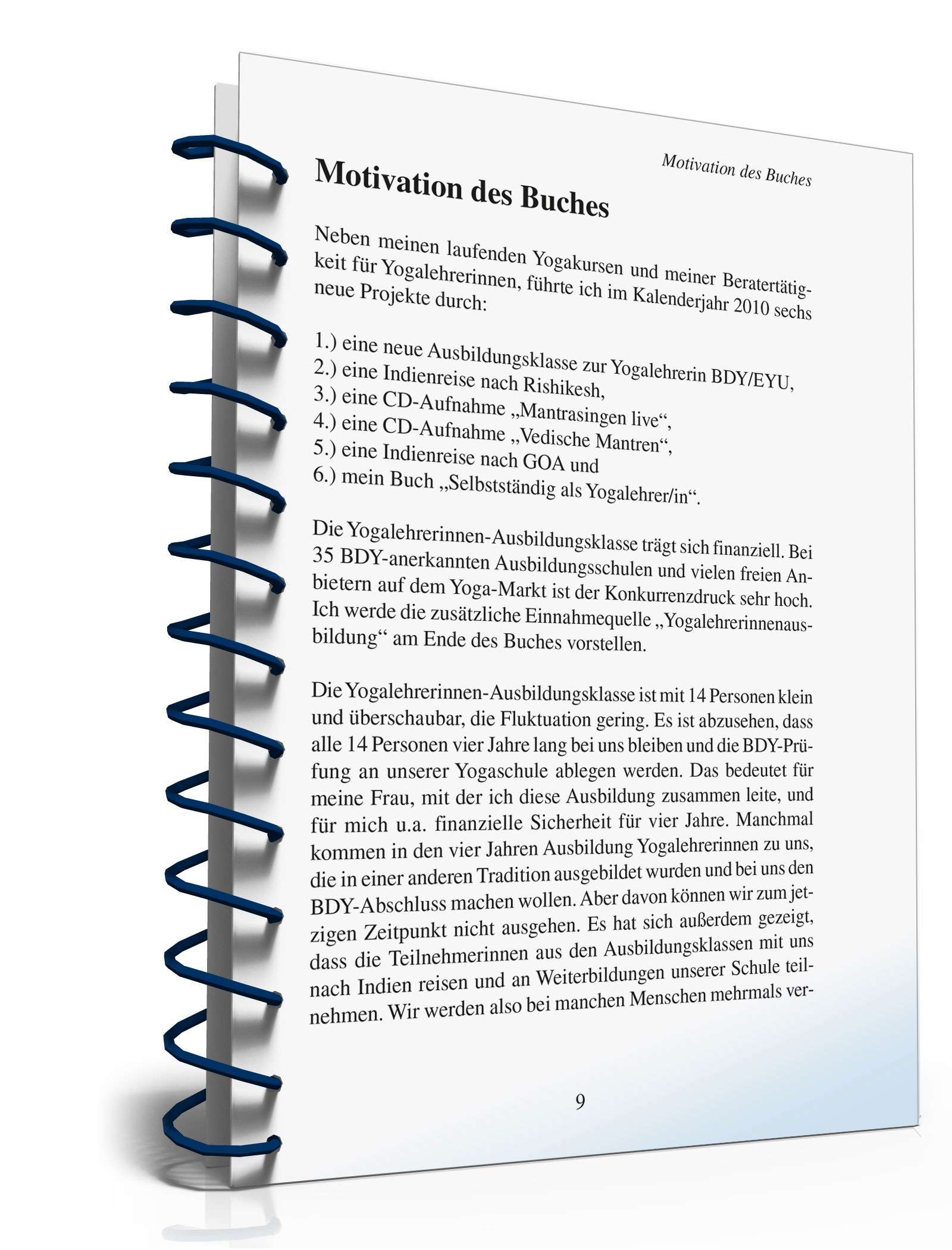 Erfolgreich als Yogalehrer PDF. Seite: 9