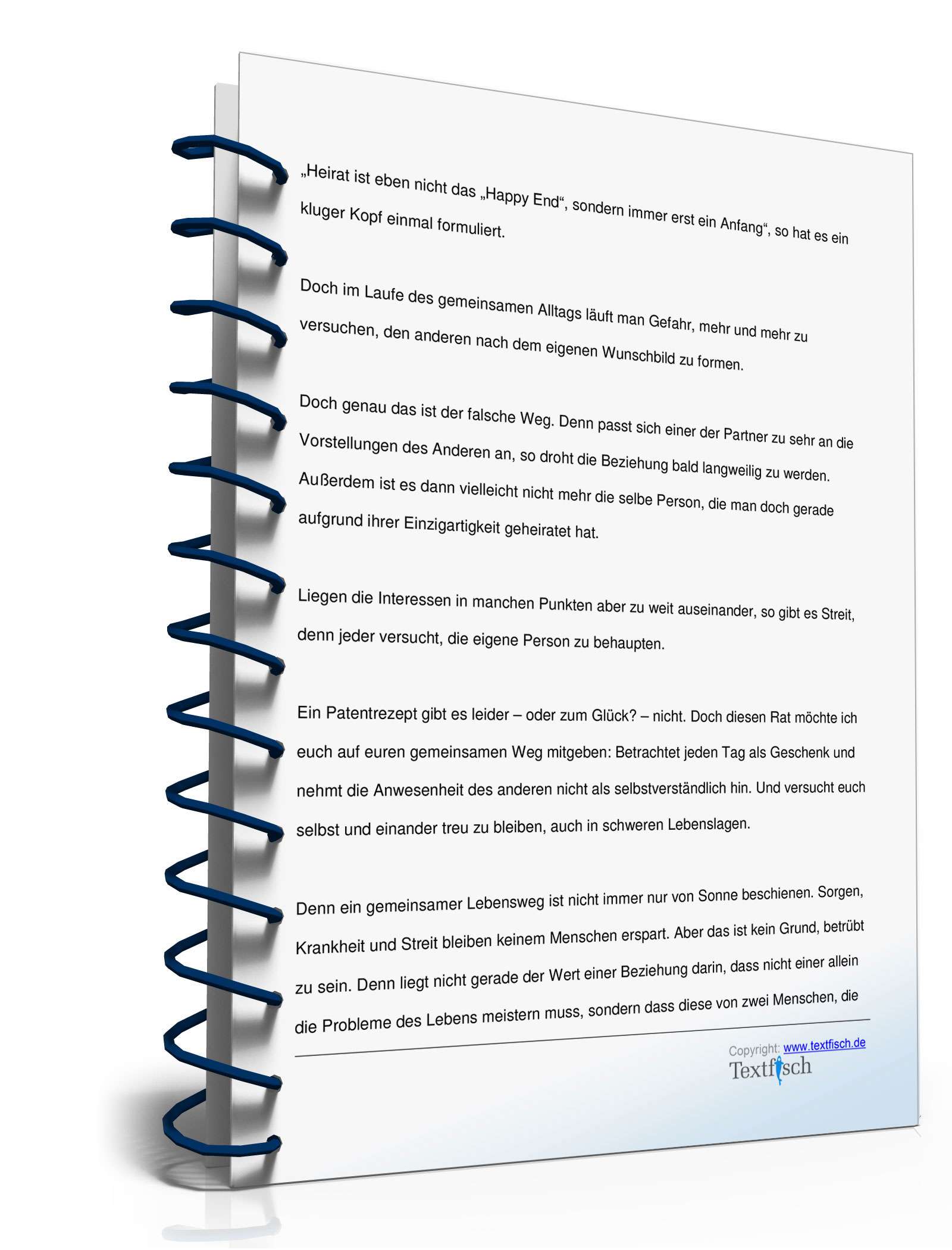 Hochzeitsrede Freund/Freundin der Braut PDF. Seite: 3