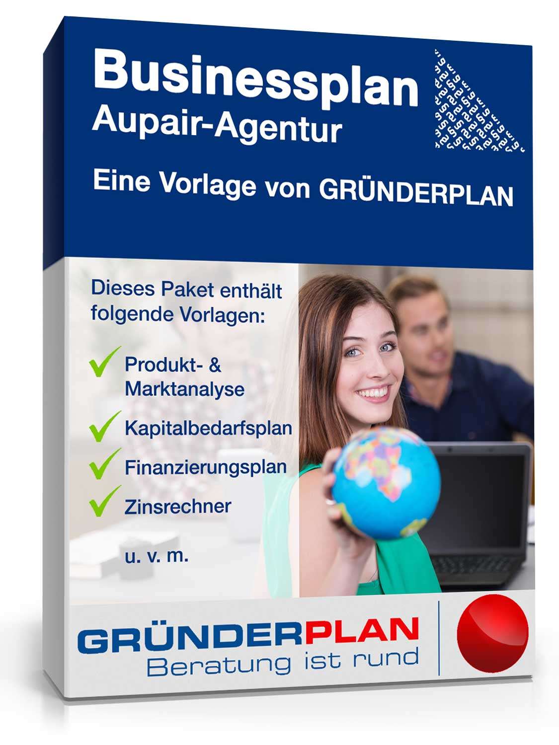 Businessplan Aupair-Agentur von Gründerplan Excel