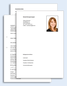 Bewerbungs-Paket Masseur Excel